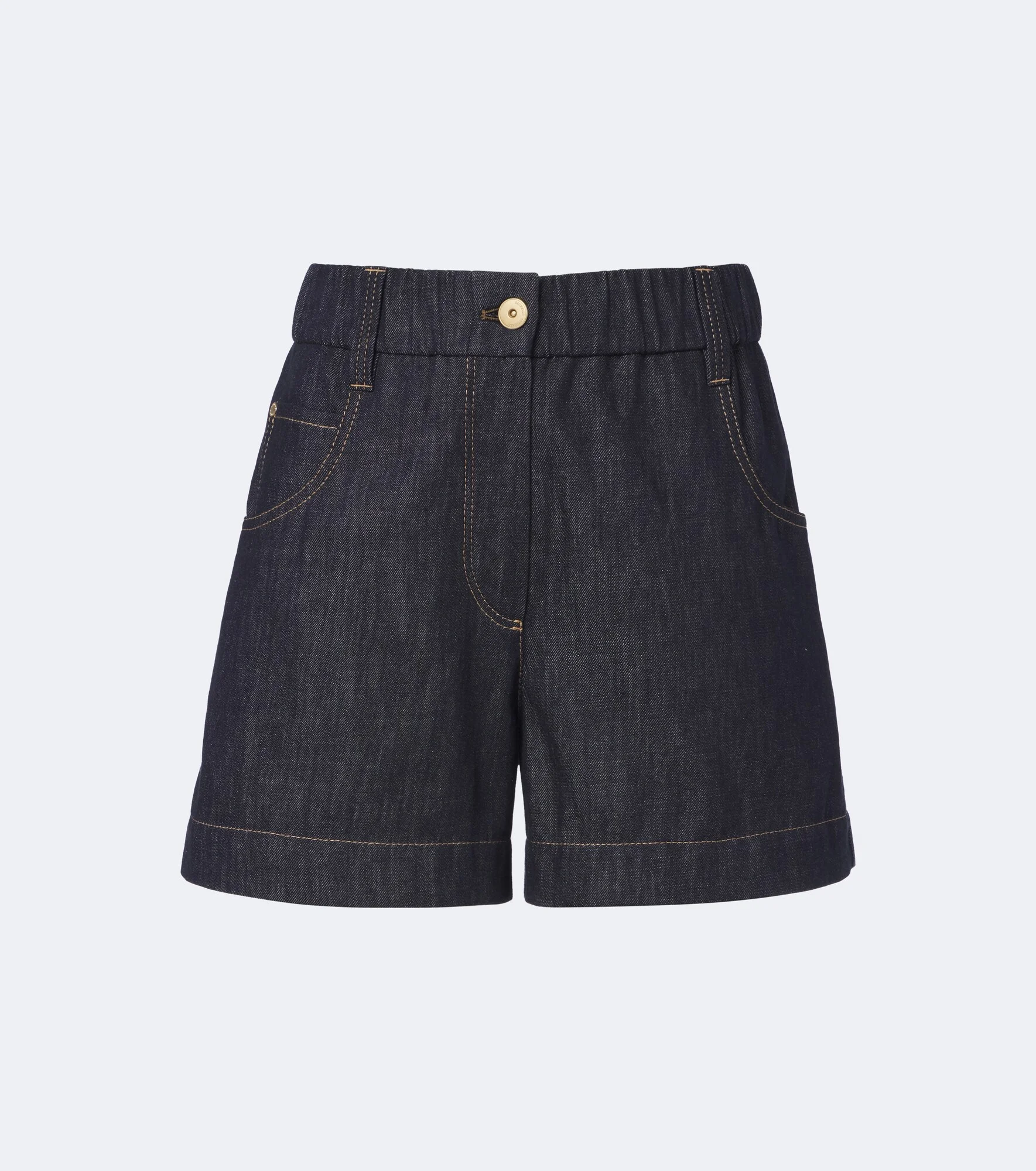 Monili denim shorts - 1