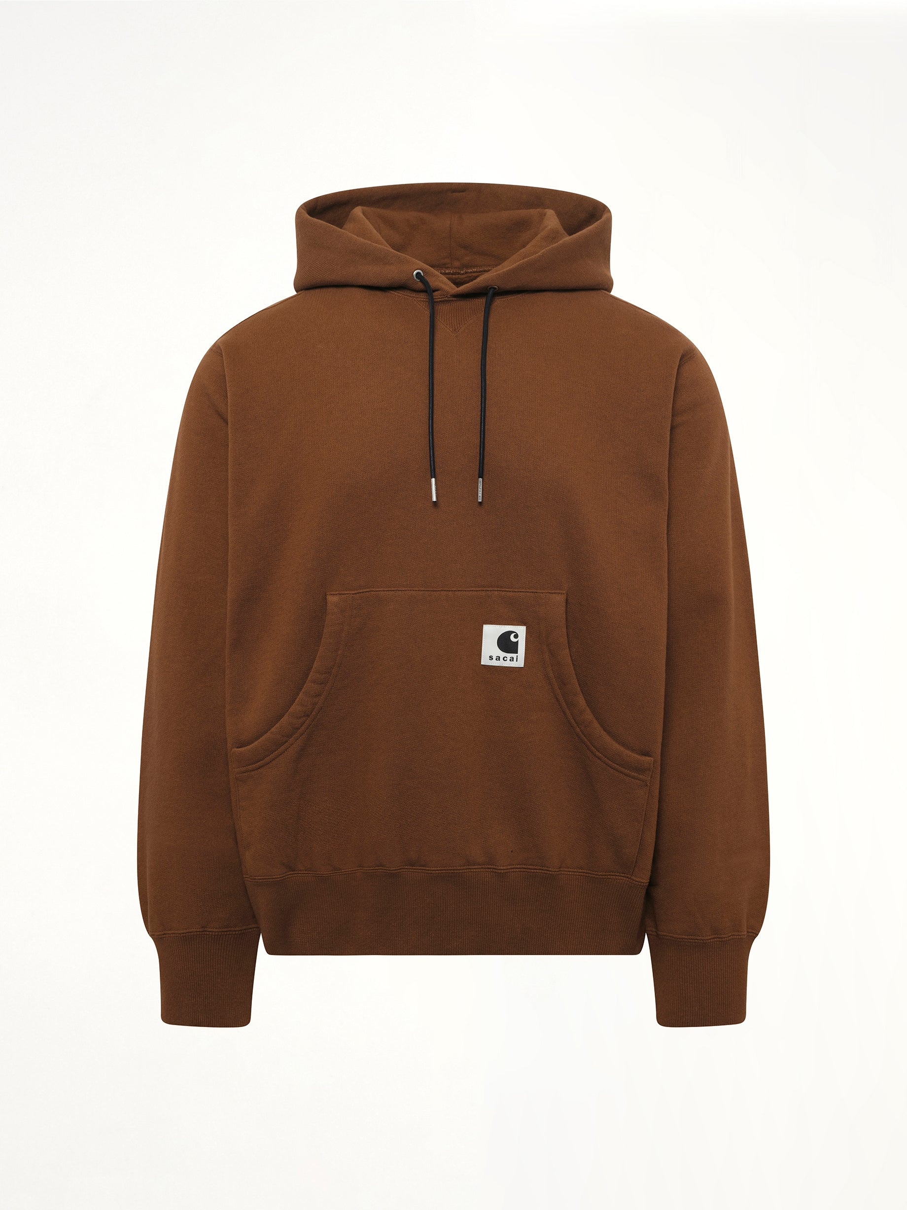 Carhartt WIP Cotton Jersey Hoodie in Dark Beige - 2