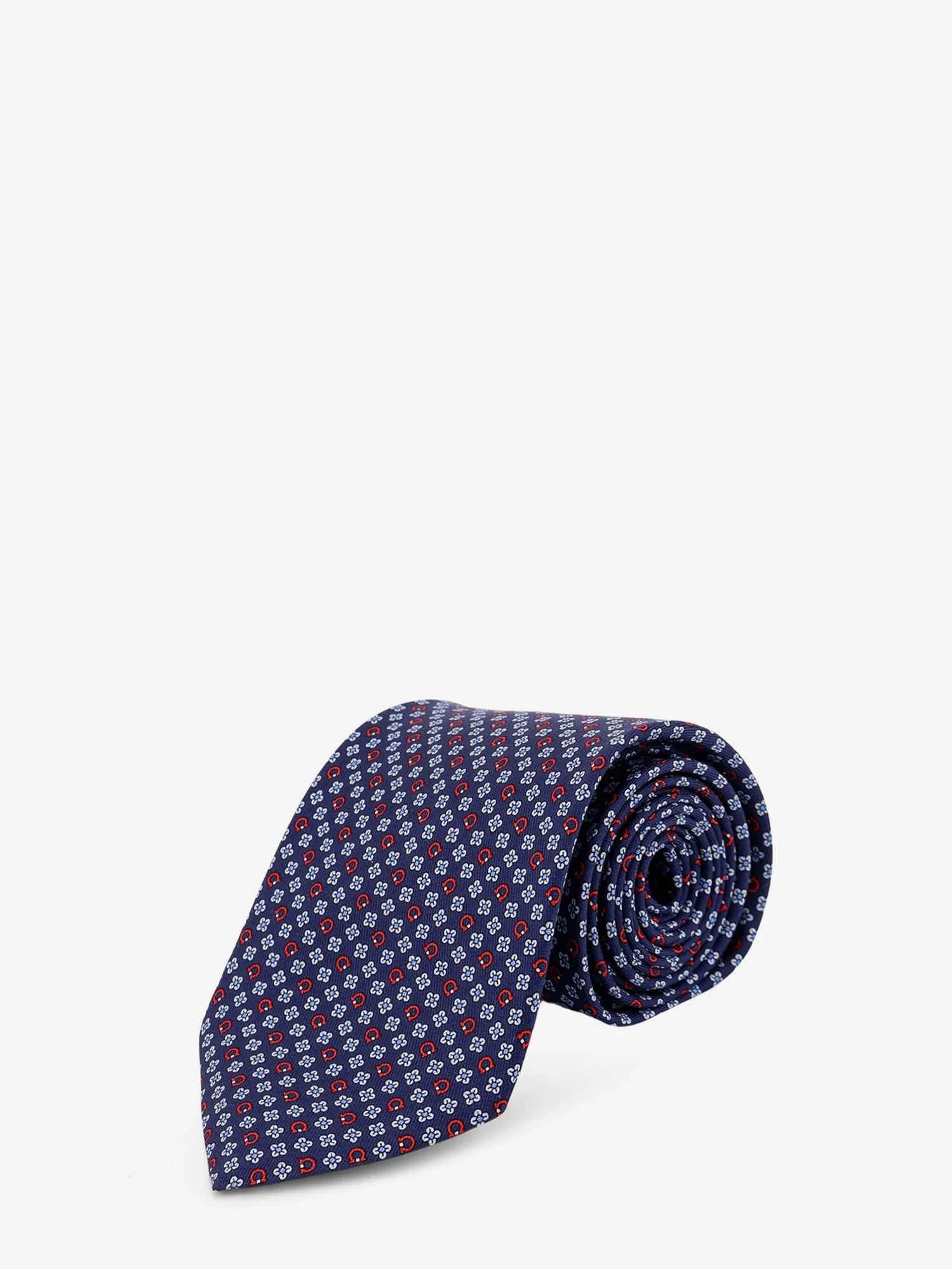 Ferragamo Men Silk Tie - 1