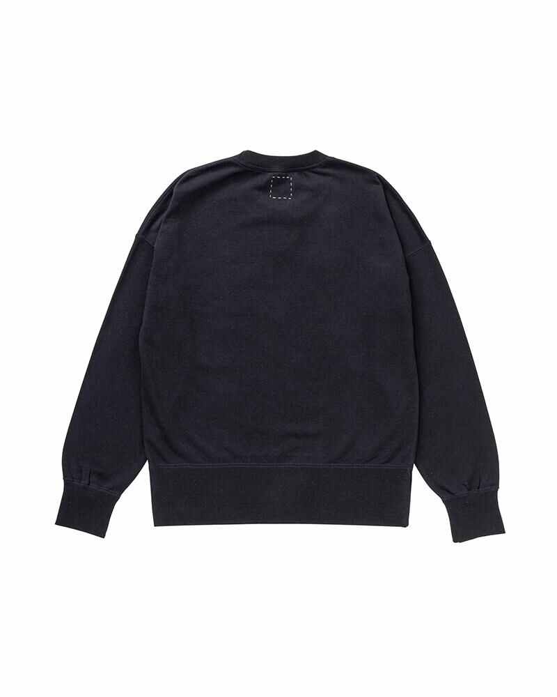 COURT SWEAT L/S (C/WS) NAVY - 2