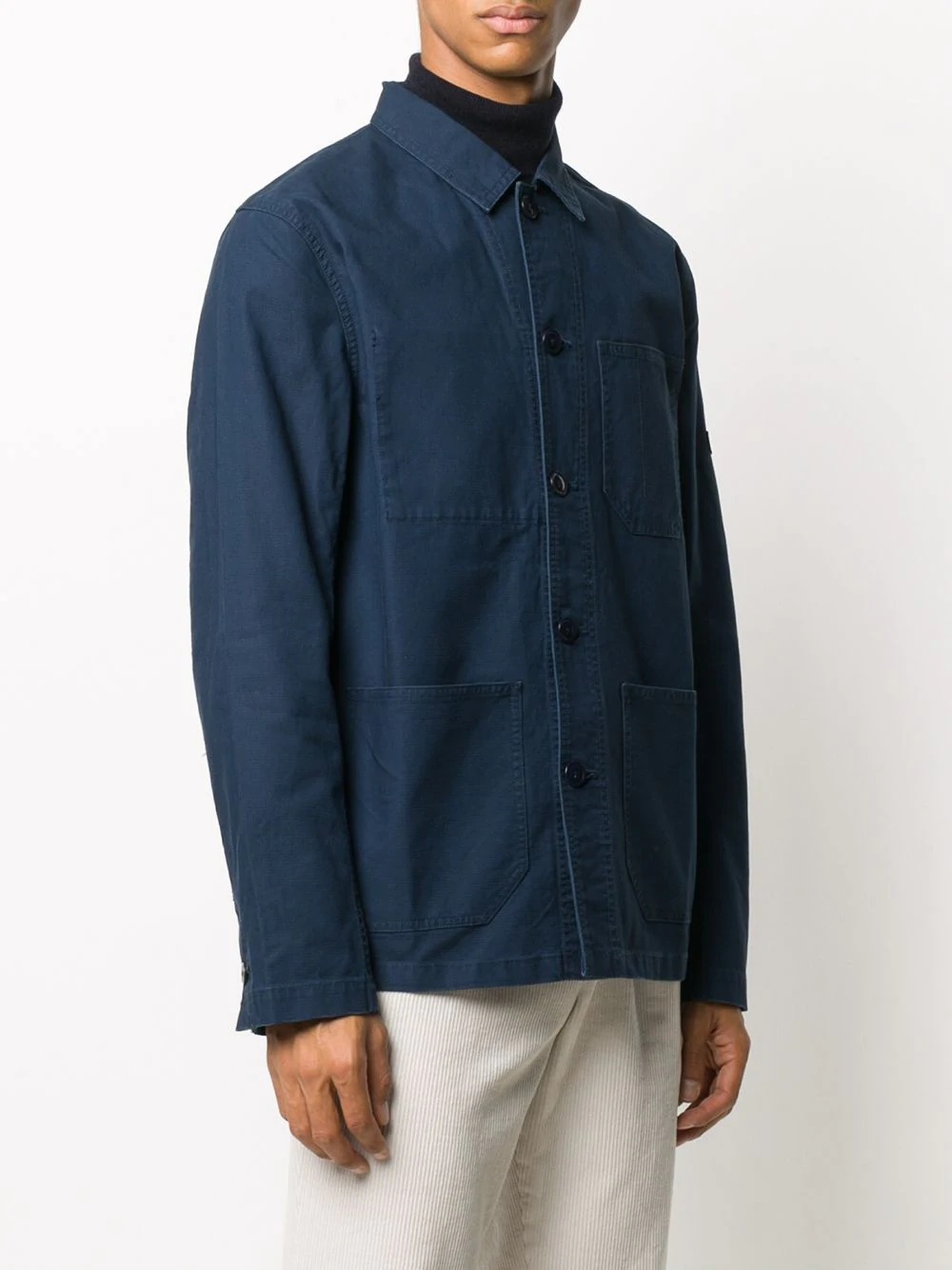 cotton shirt jacket - 3