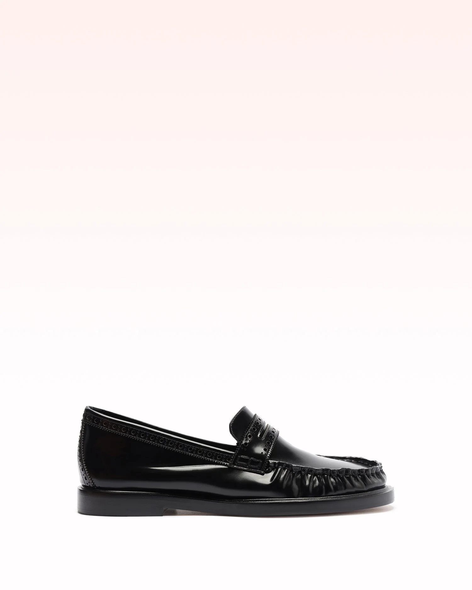 SOFT LOAFER BROGUE BLACK - 1