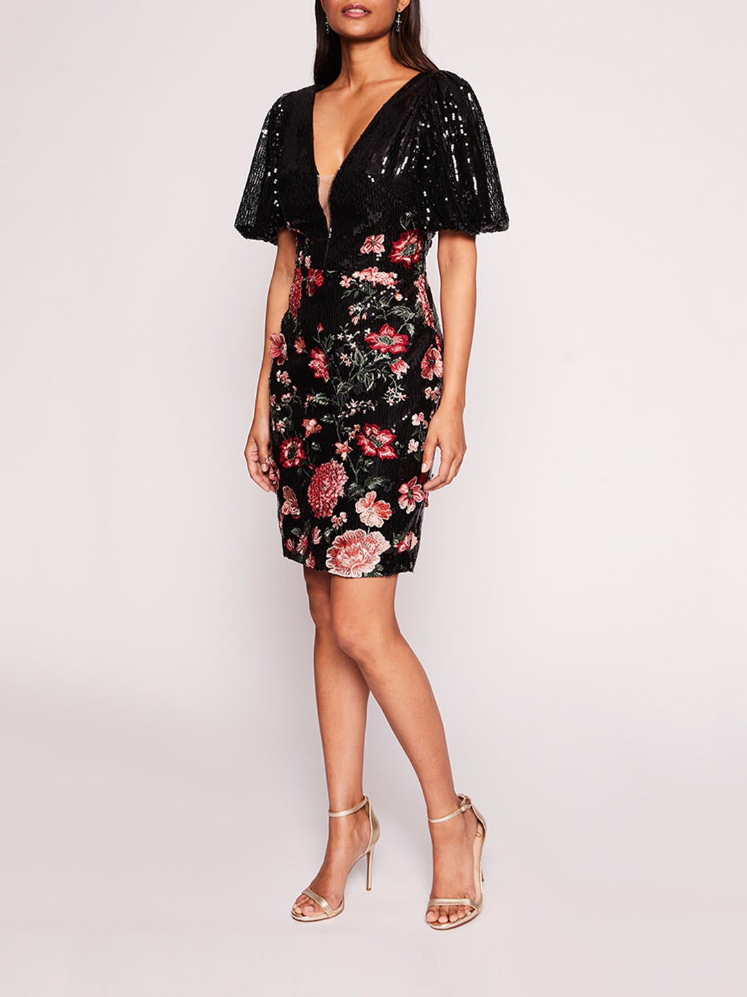 SHIMMER MINI DRESS - 1