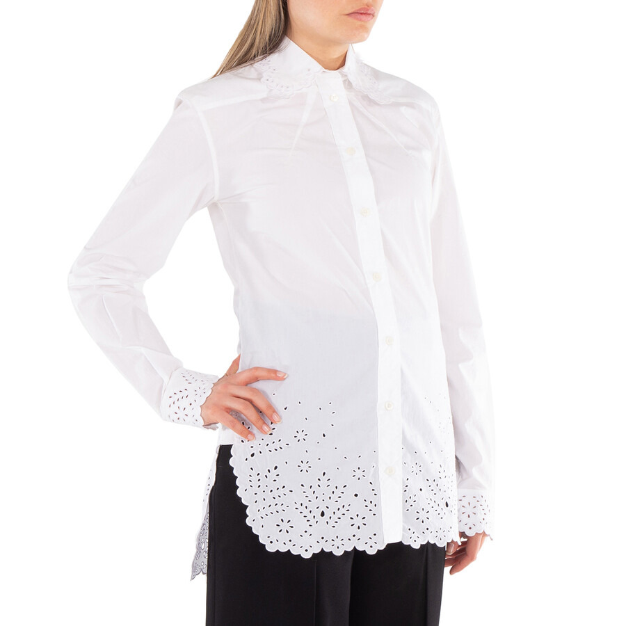 Rabanne Ladies White Haut Shirt - 2