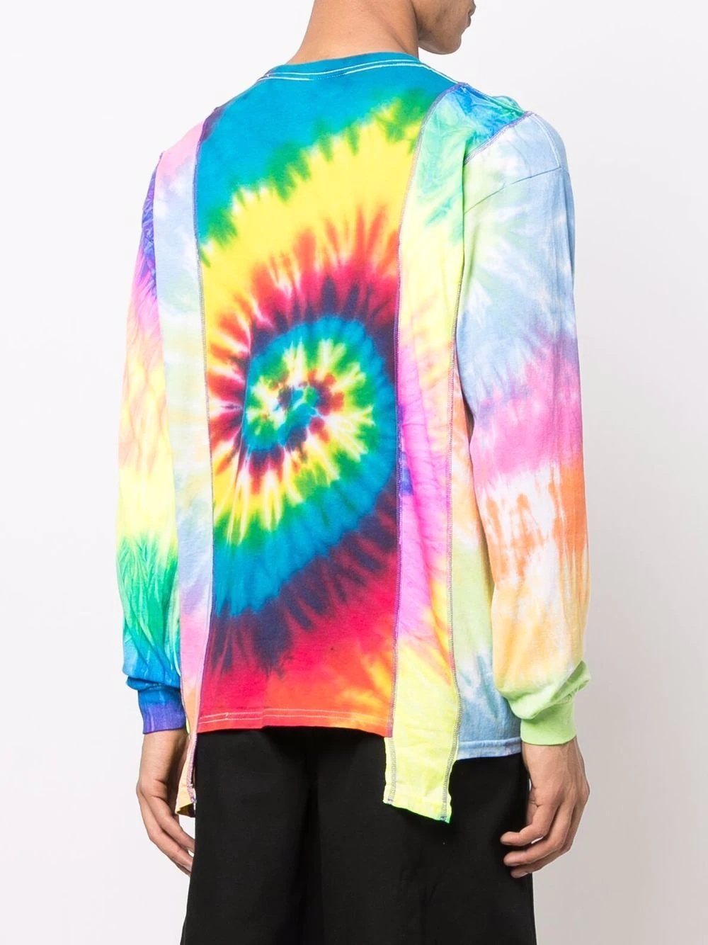 tie-dye print sweatshirt - 4