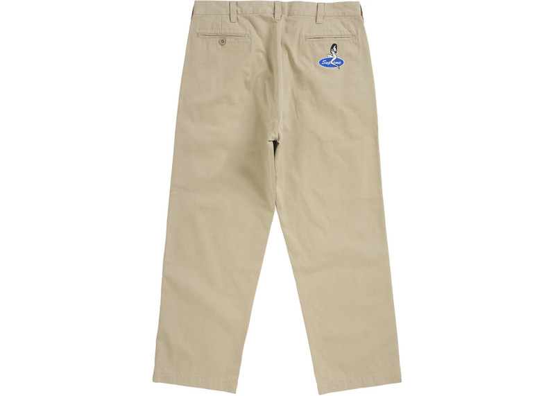 Supreme Supreme Chino Pant (FW25) Khaki outlook