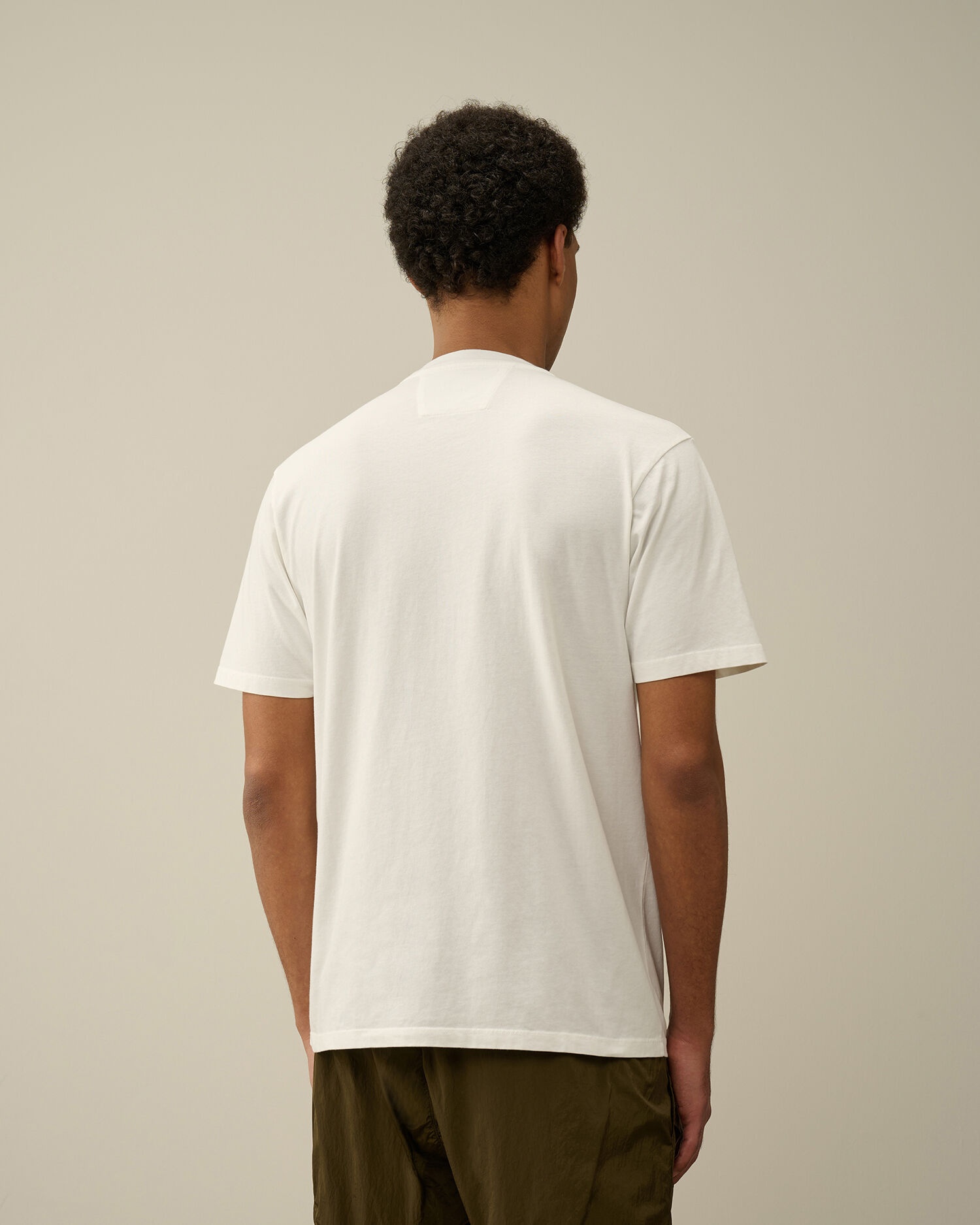 CP COMPANY｜ (24/1 Jersey Horizontal Logo T-Shirt (18CMT CP Company Jersey Logo T Shirt Navy | Mainline Menswear