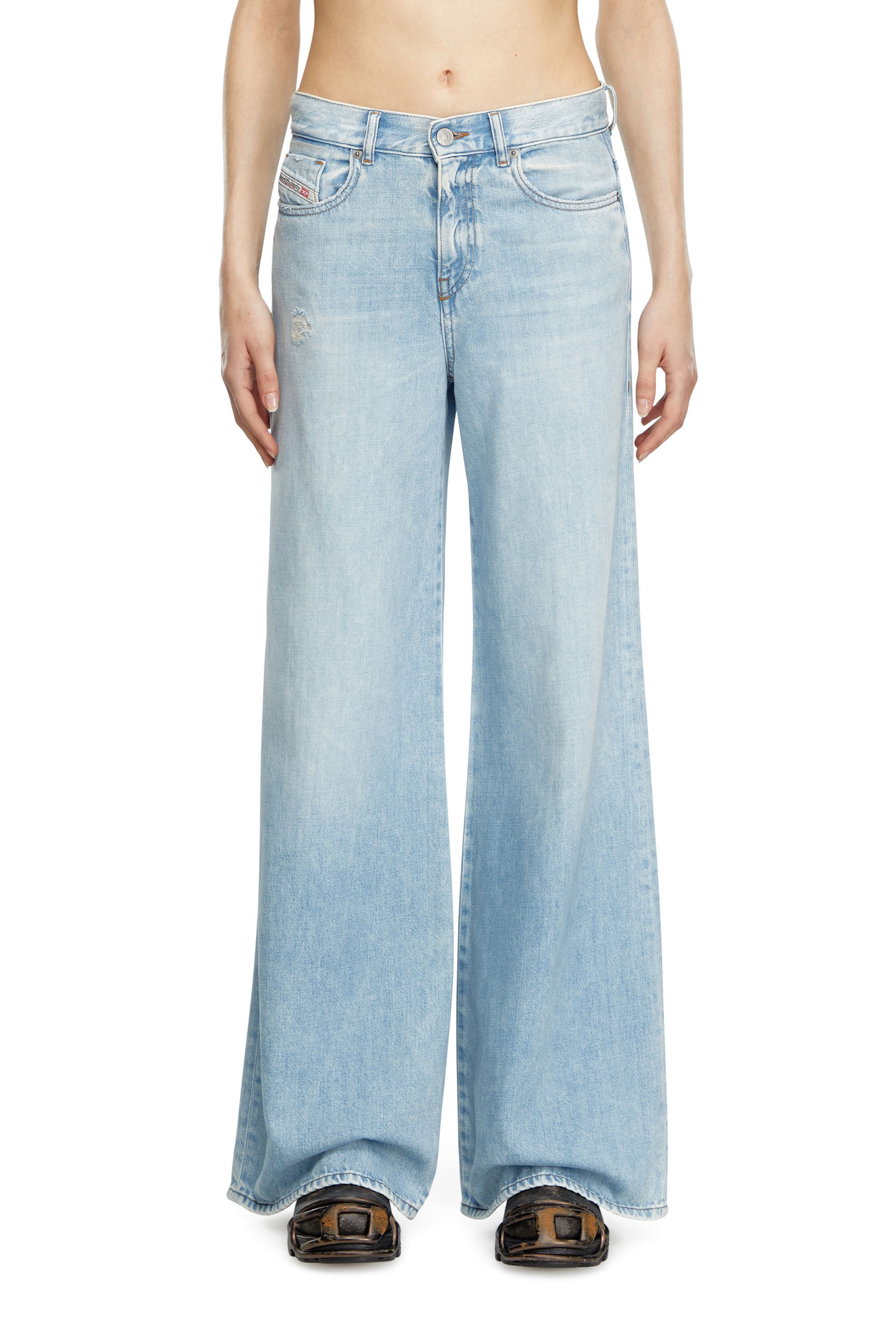 BOOTCUT AND FLARE JEANS 1978 D-AKEMI 068MQ - 3