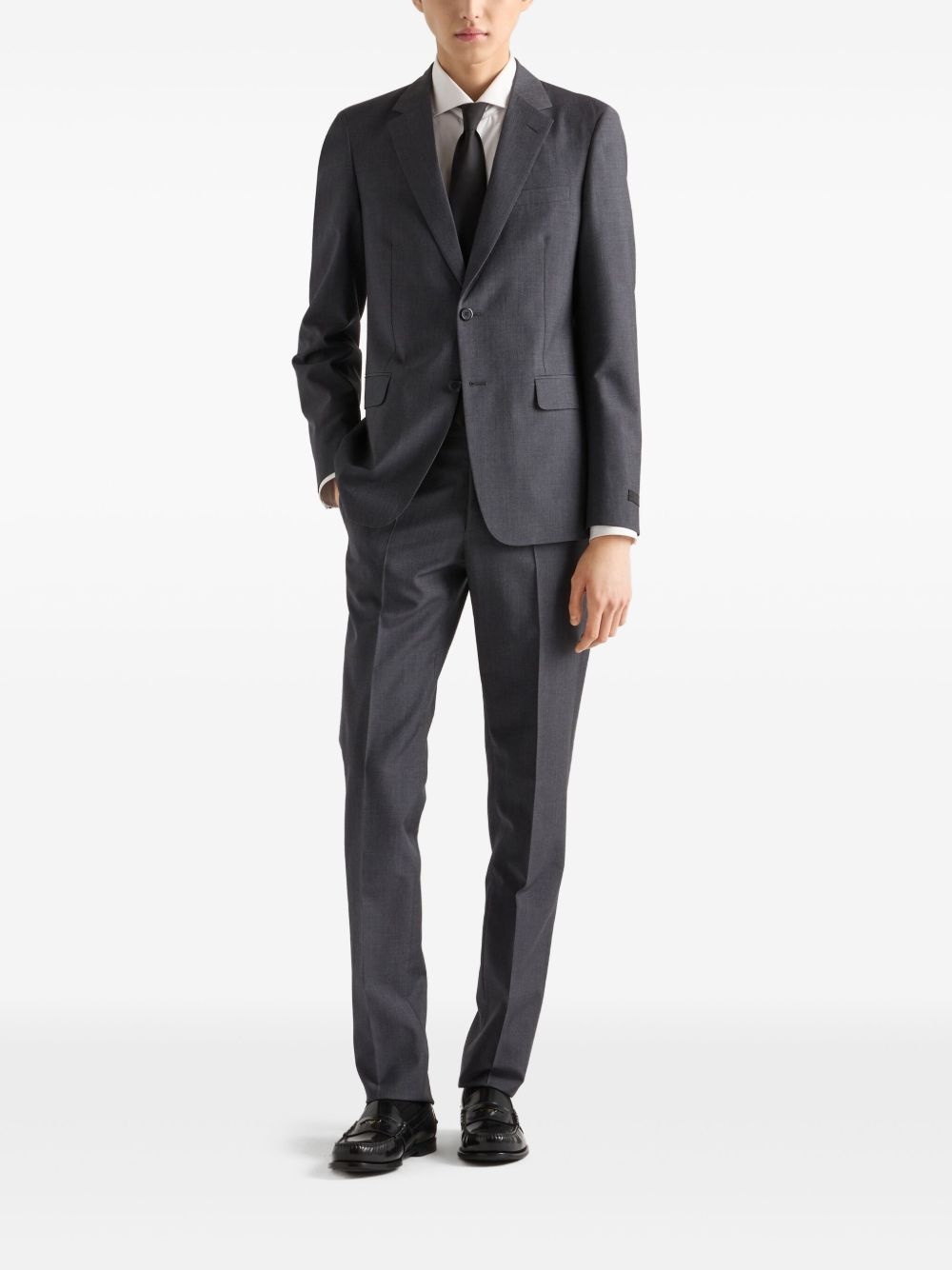single-breasted suit - 2