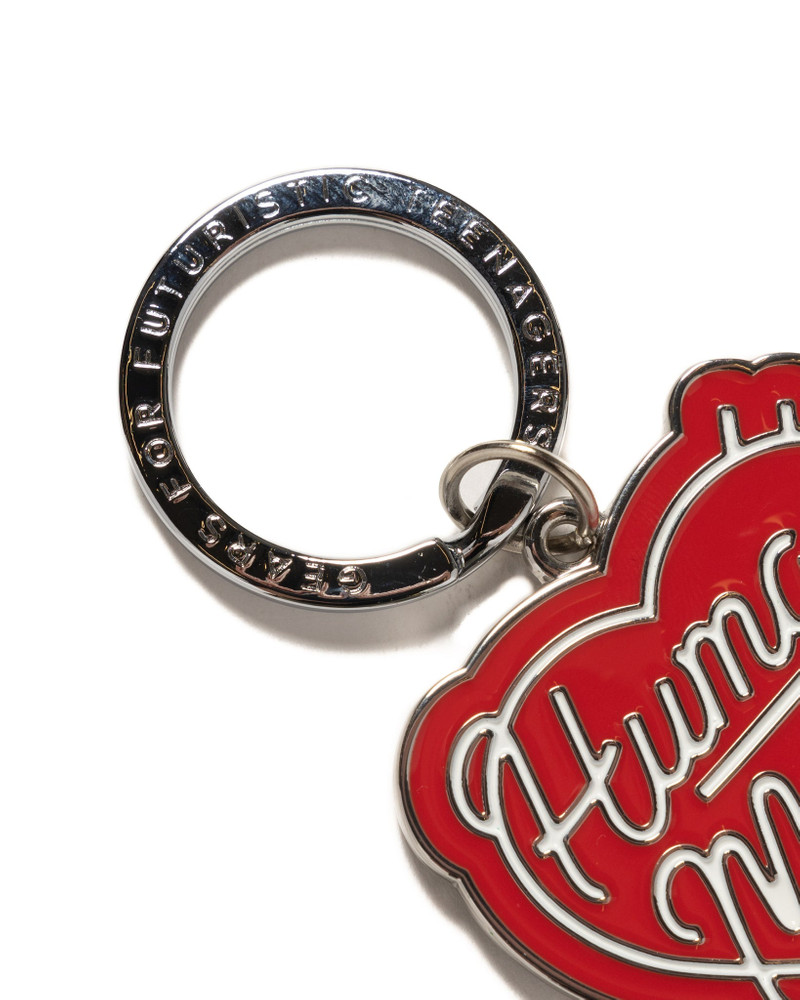 Heart Keyring Red 3