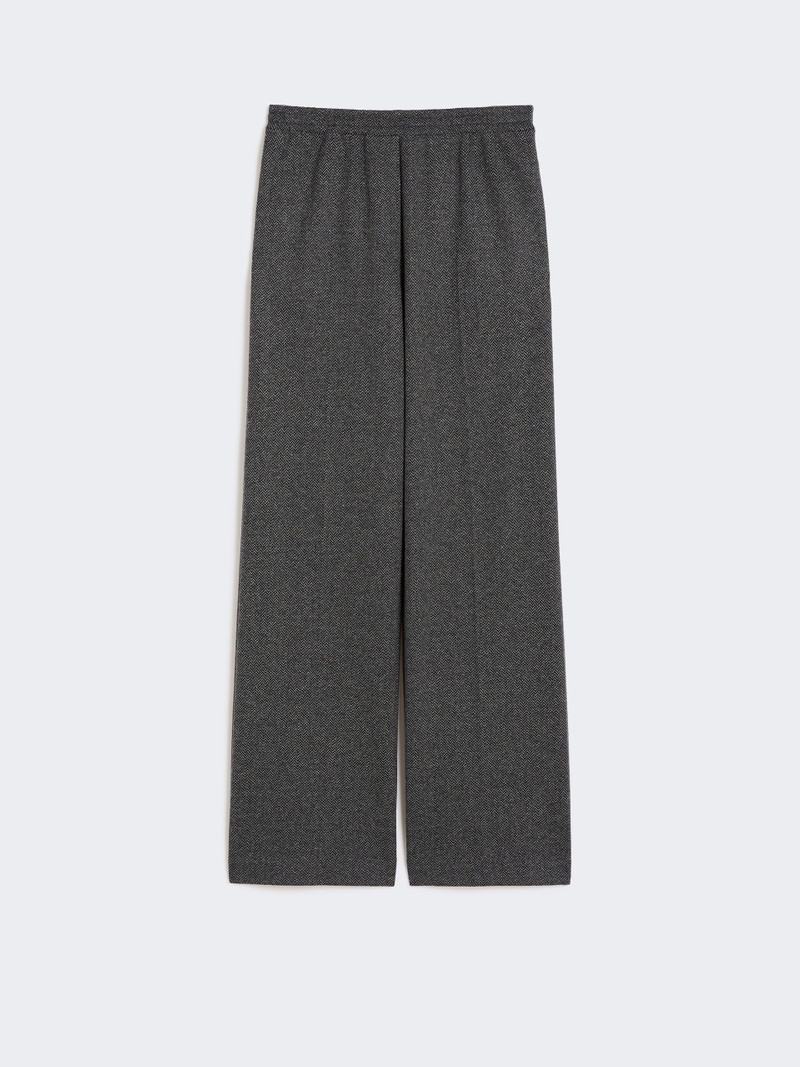 ZELMA Jacquard jersey trousers 1