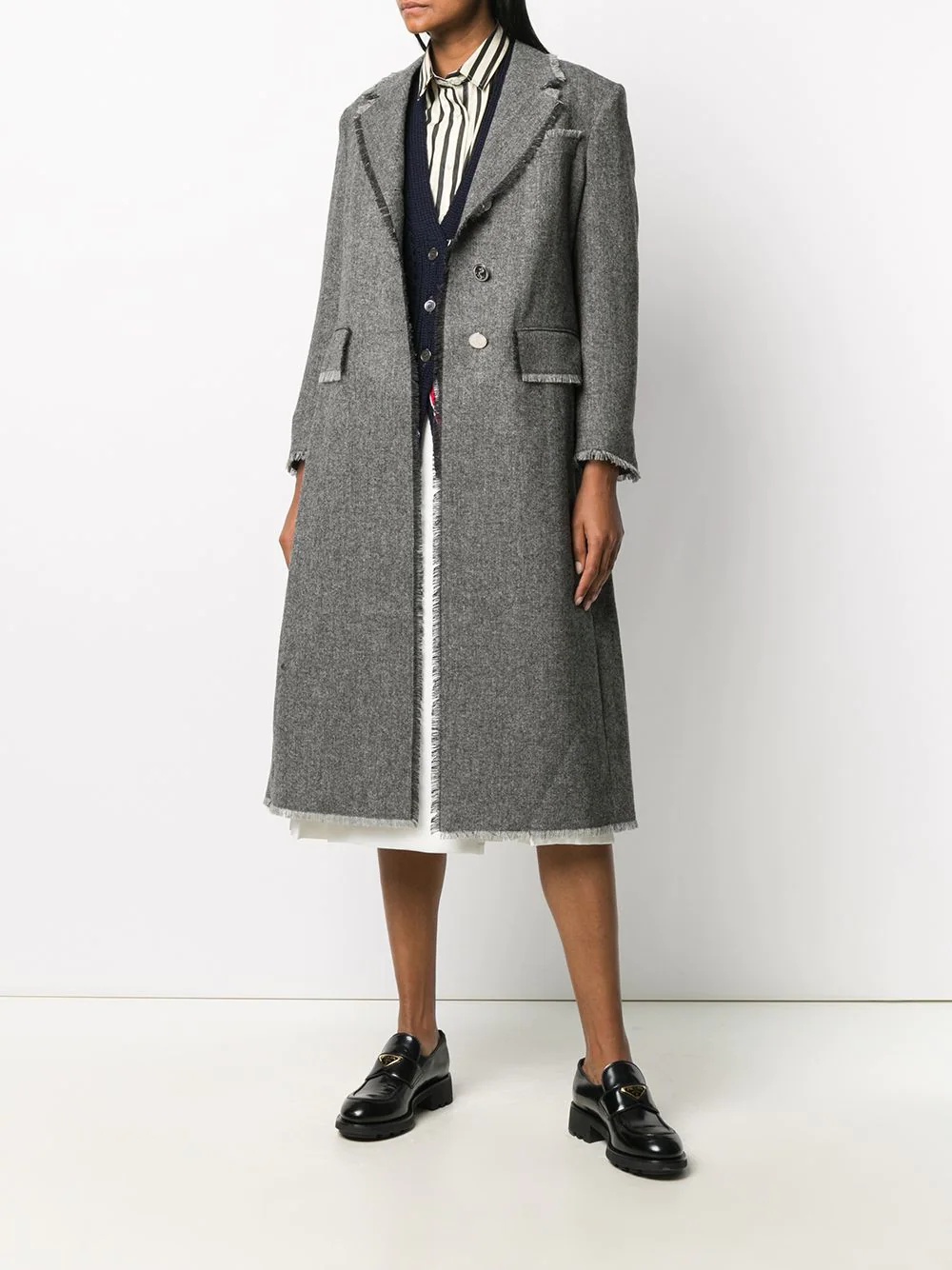 RWB-stripe coat - 2