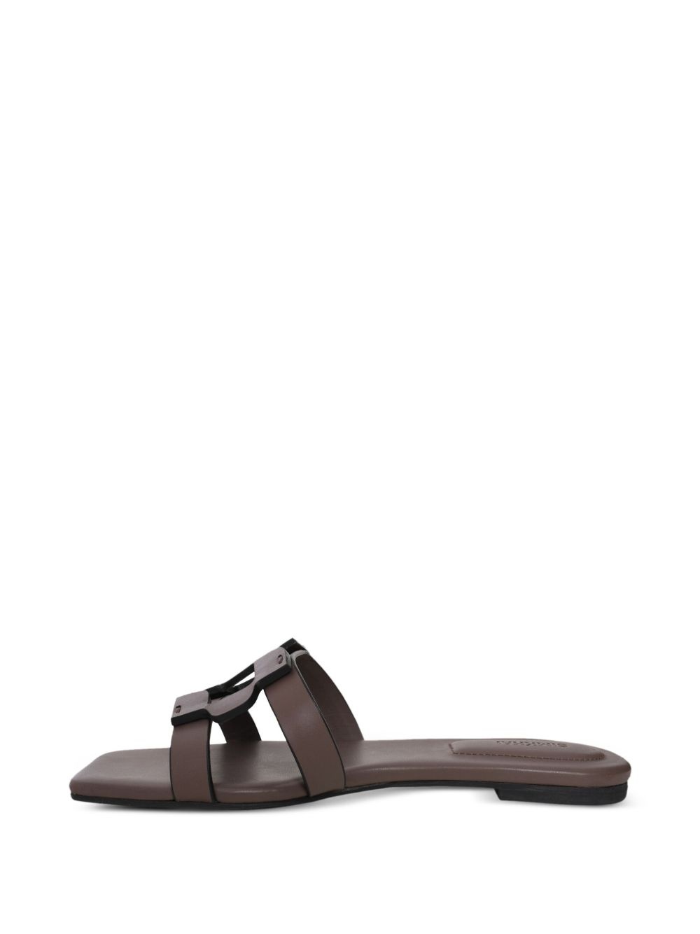 leather slides - 6