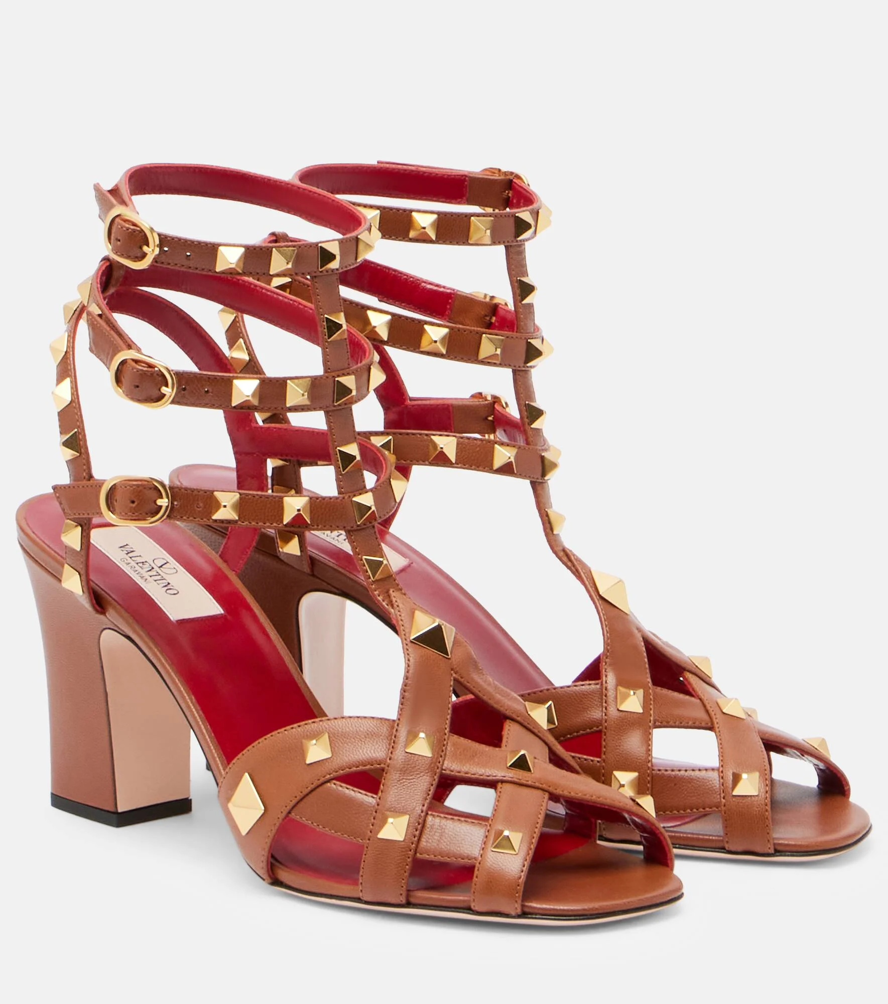 Studdy 80 leather sandals - 1