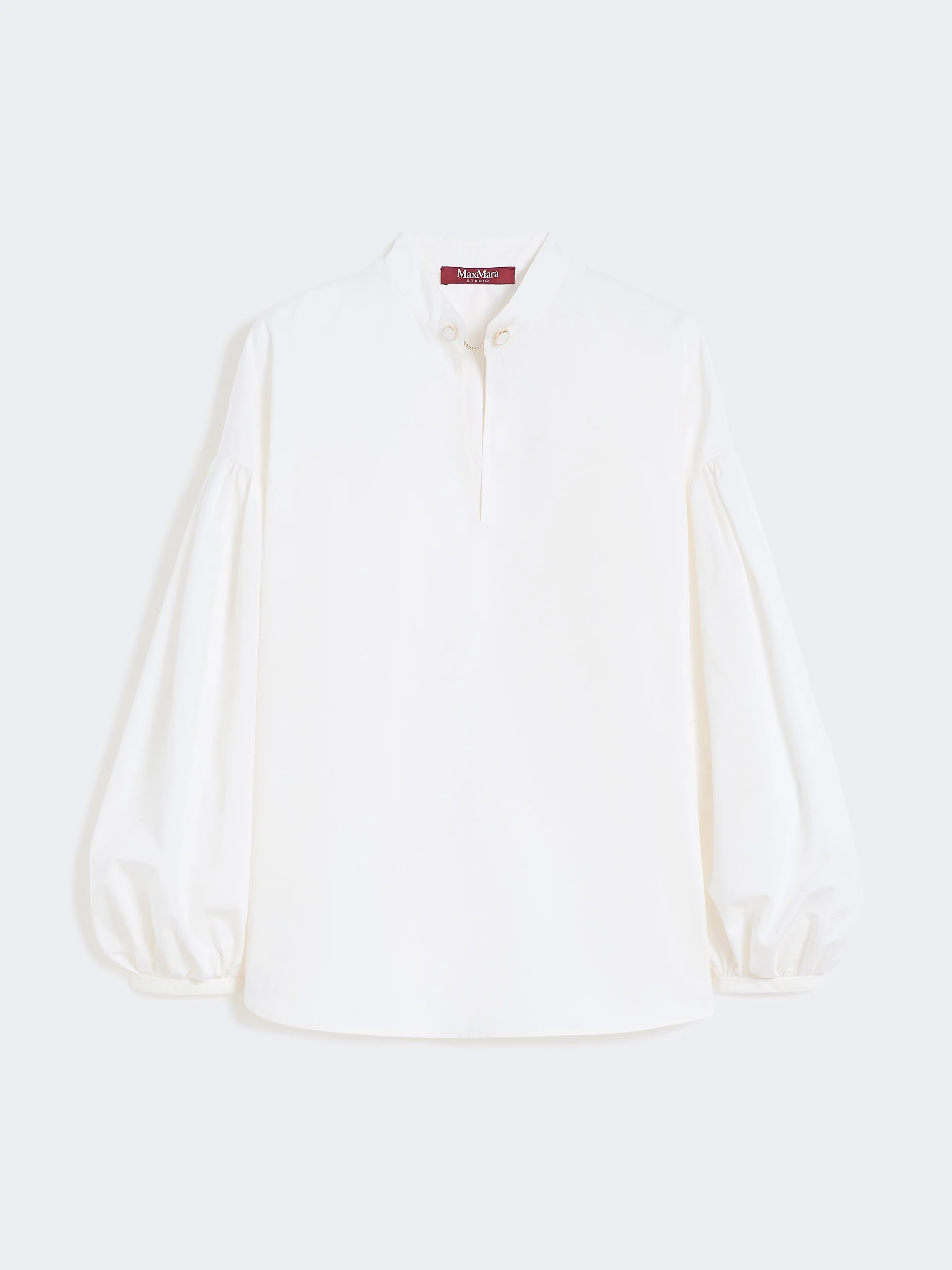 GINNASTA Cotton blouse - IVORY - 1