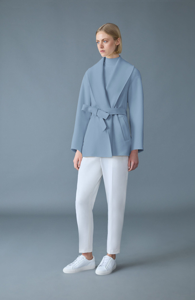 TYRA Double-Face wool robe jacket 3