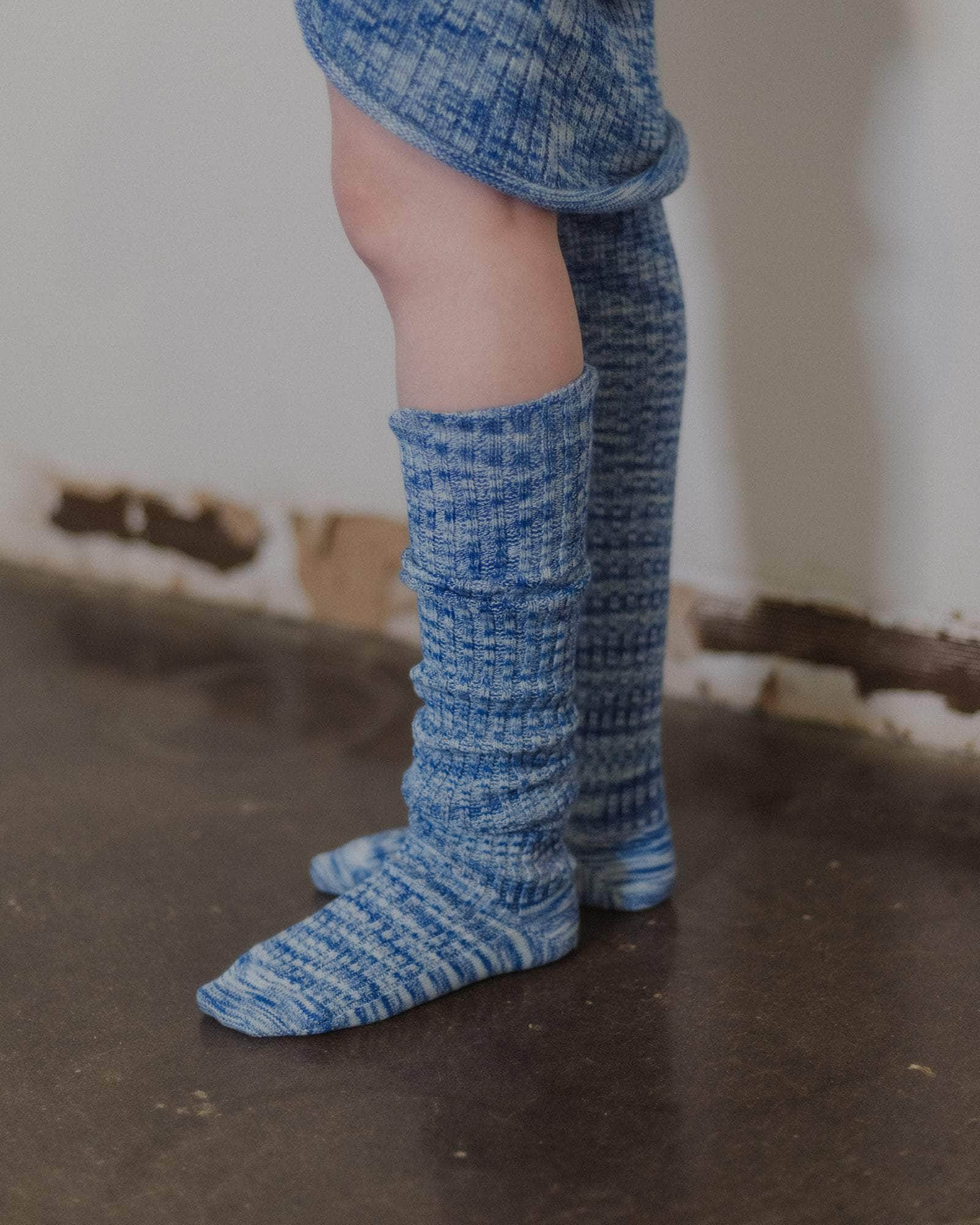 Twist Overknee Socks - Organic Cotton Rib - 3