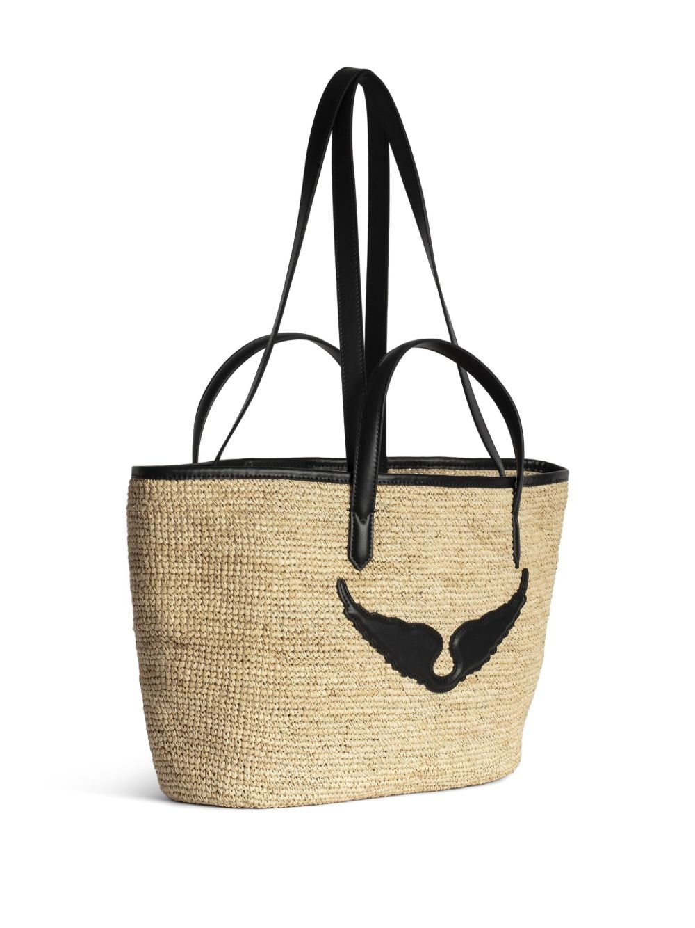 large Wings basket beach bag - 4