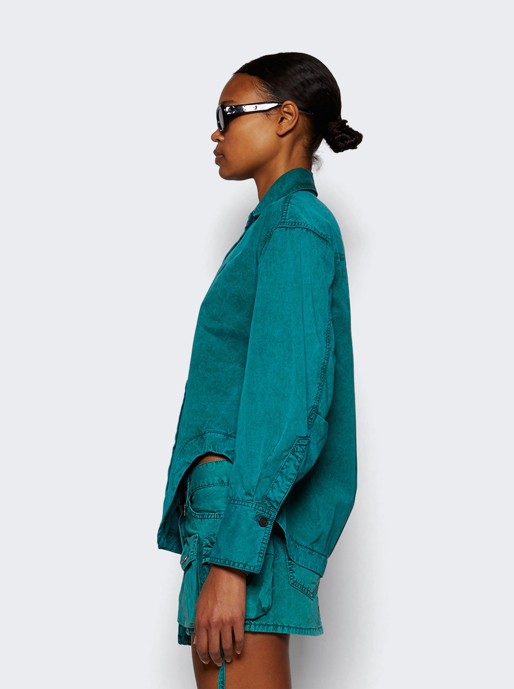 Eliza Shirt Teal - 4