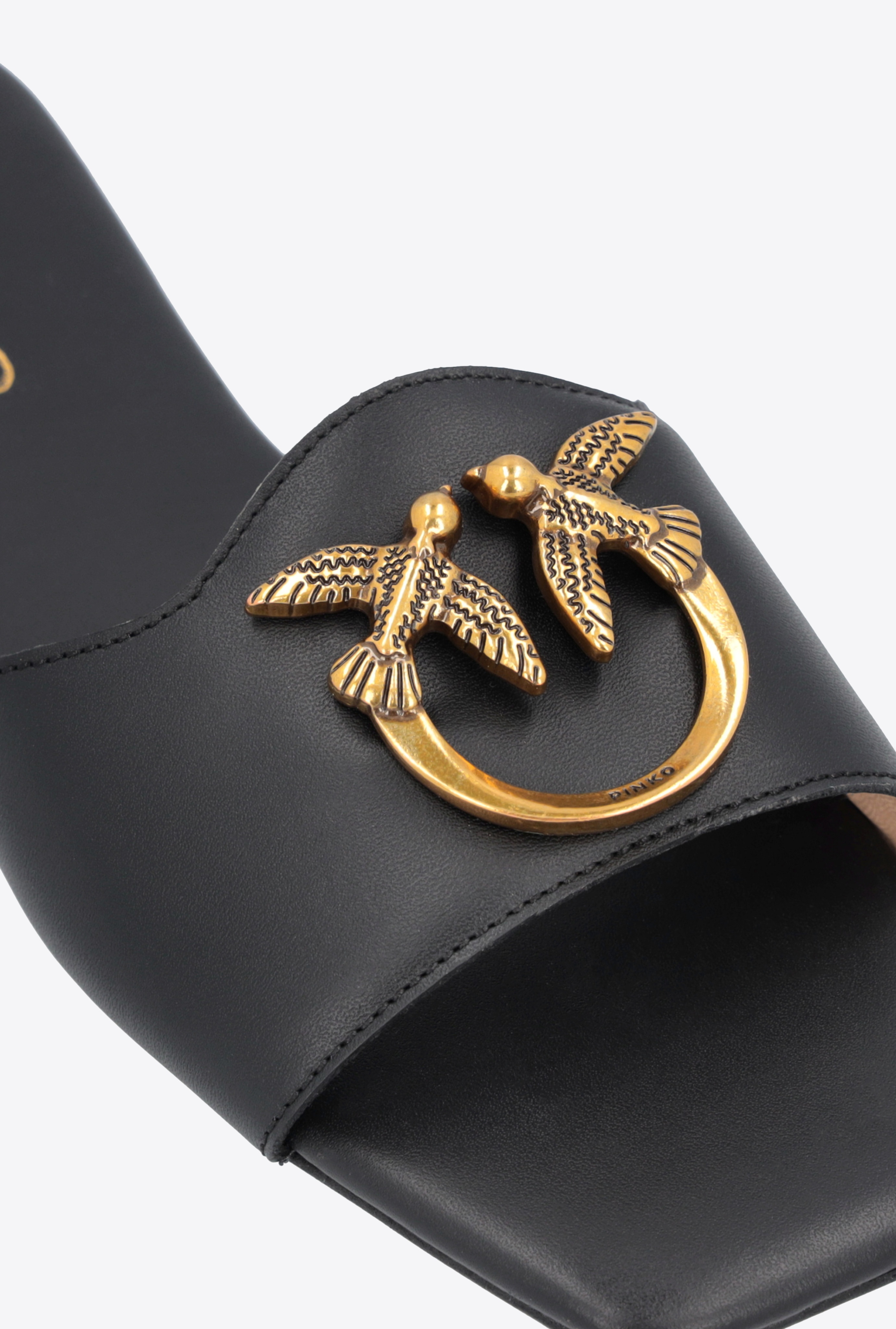 FLAT LEATHER SLIP-ONS - 4