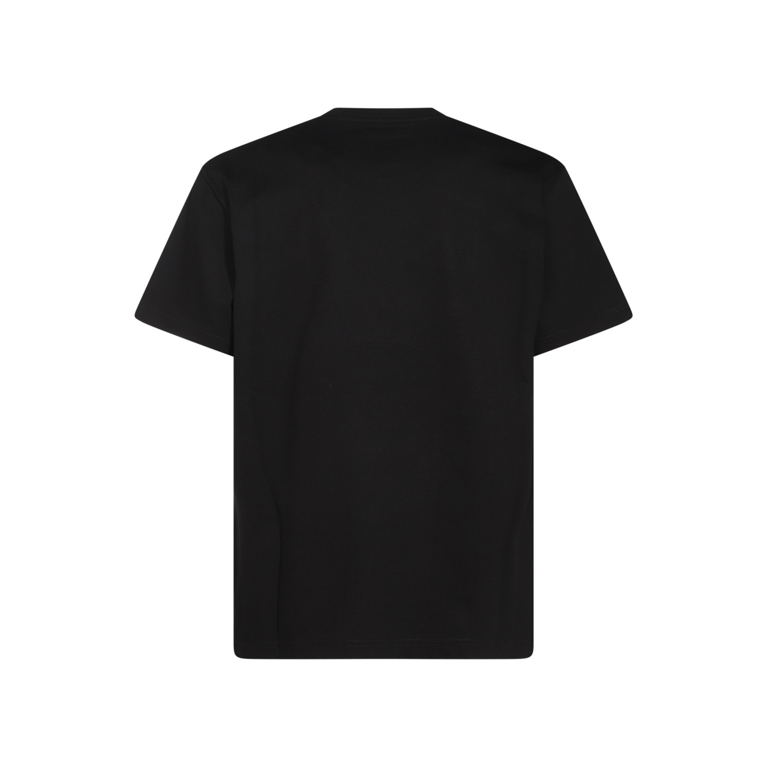 BLACK COTTON T-SHIRT - 2