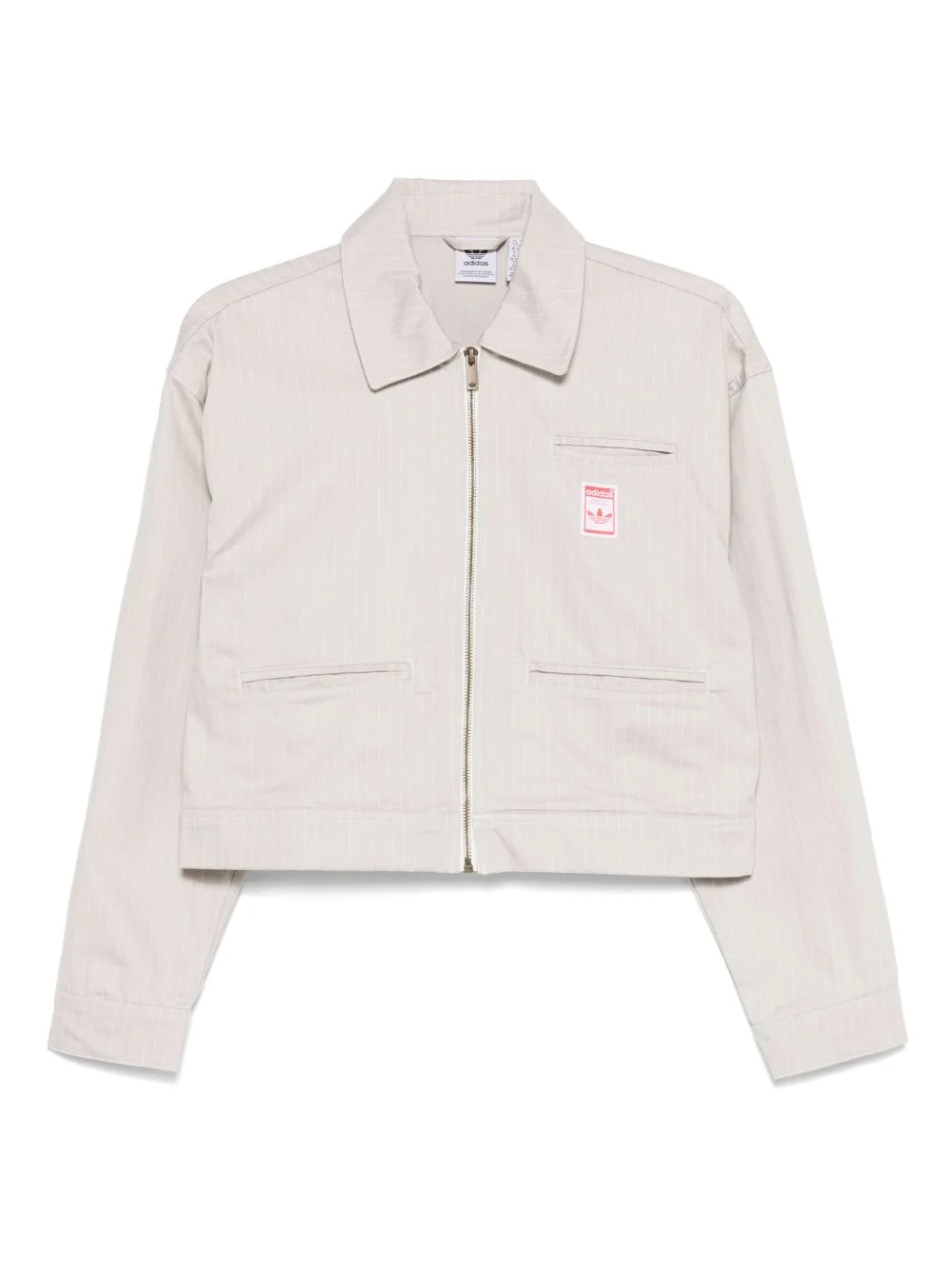 AOP cropped jacket - 1