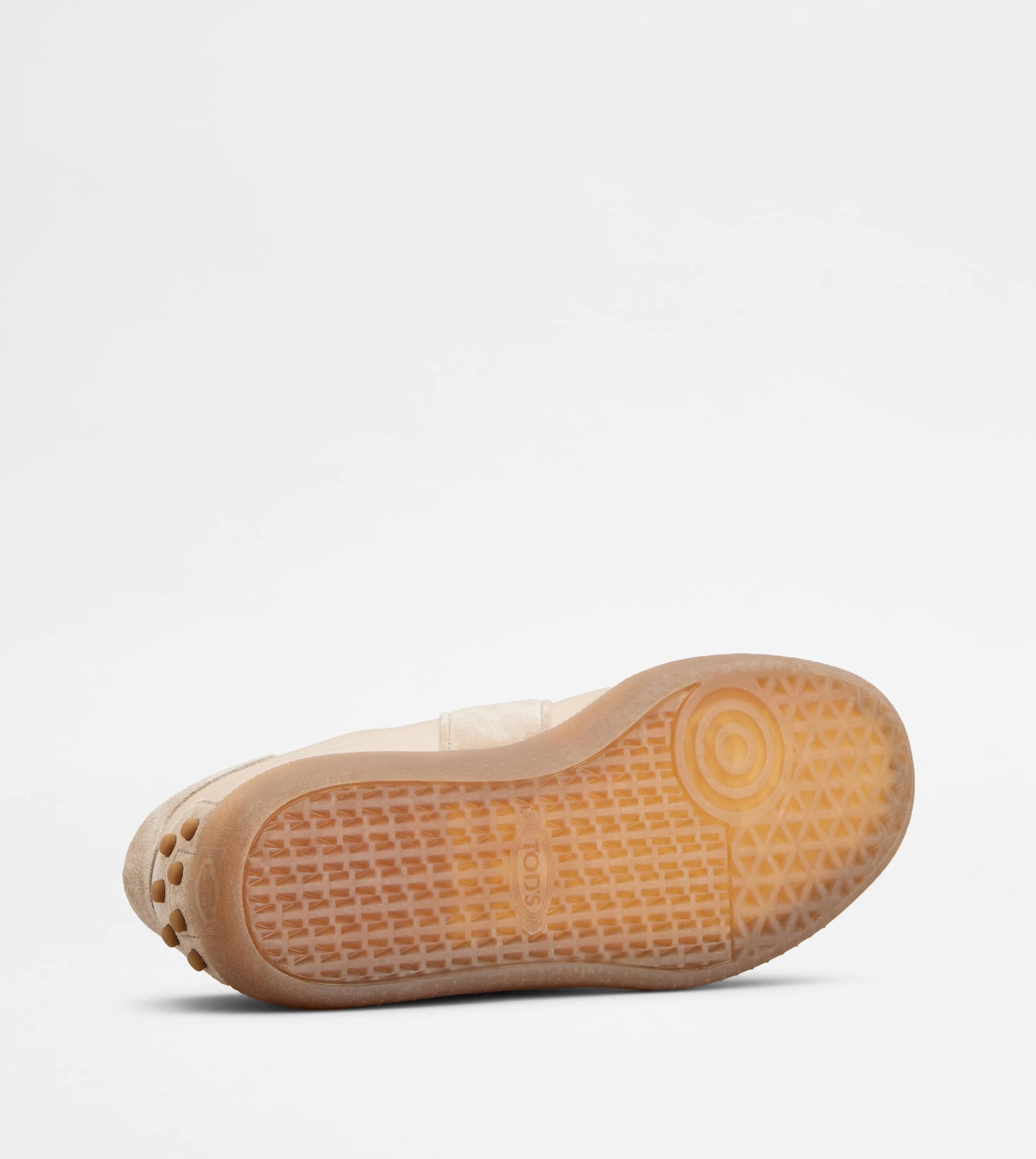 TOD'S TABS SNEAKERS IN LEATHER - PINK - 4