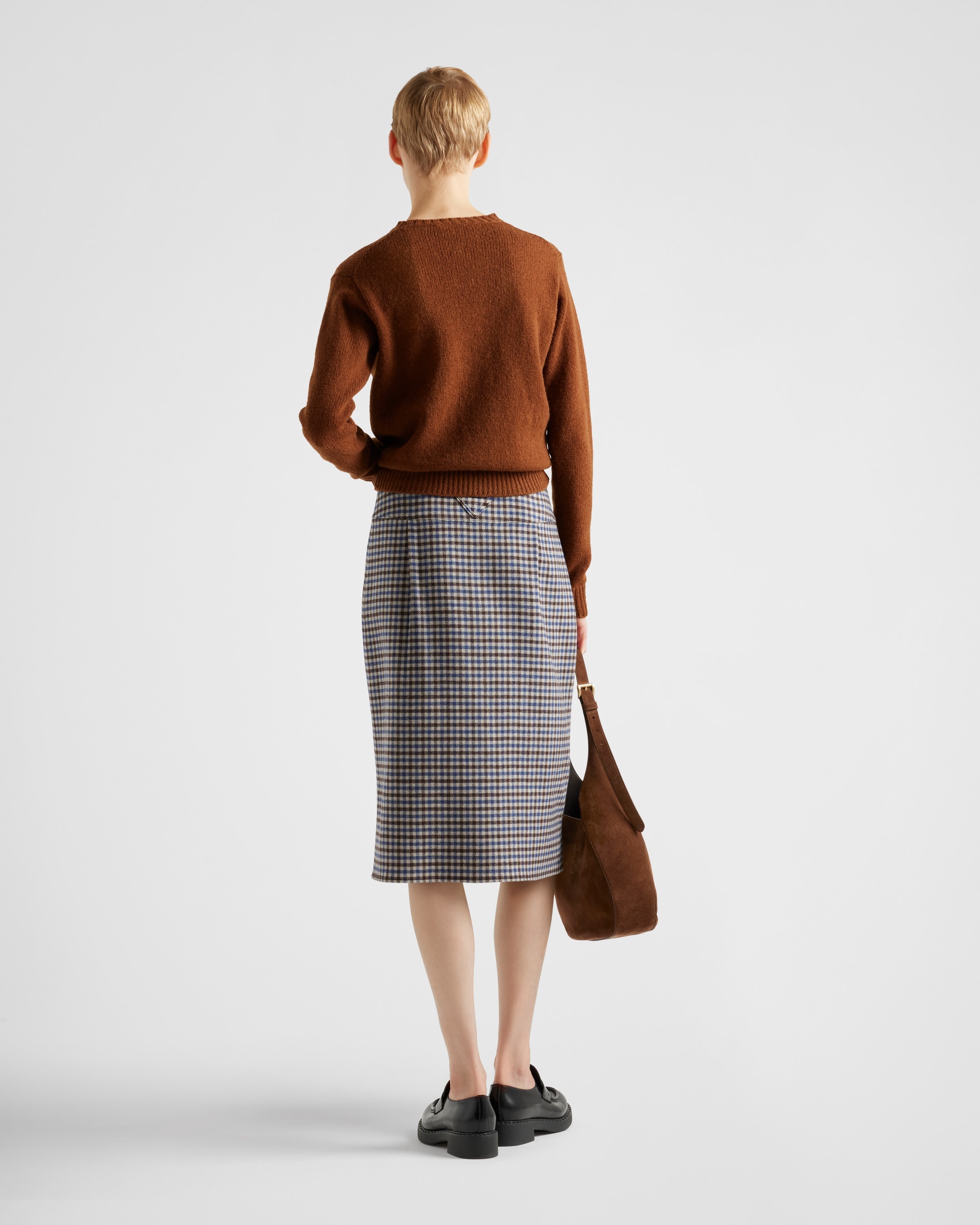 Wool midi-skirt - 5