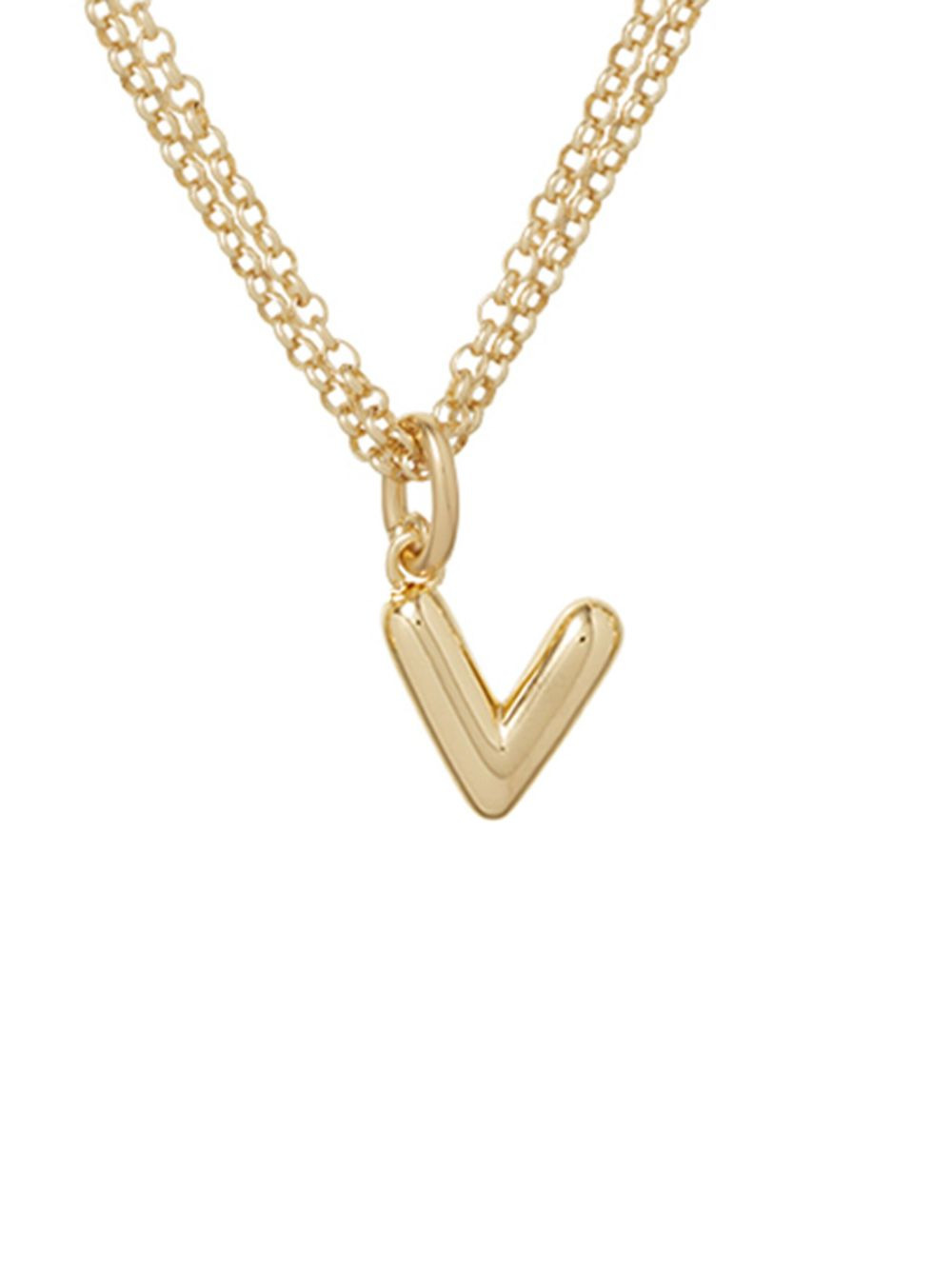 The Puffy Initial necklace - 2