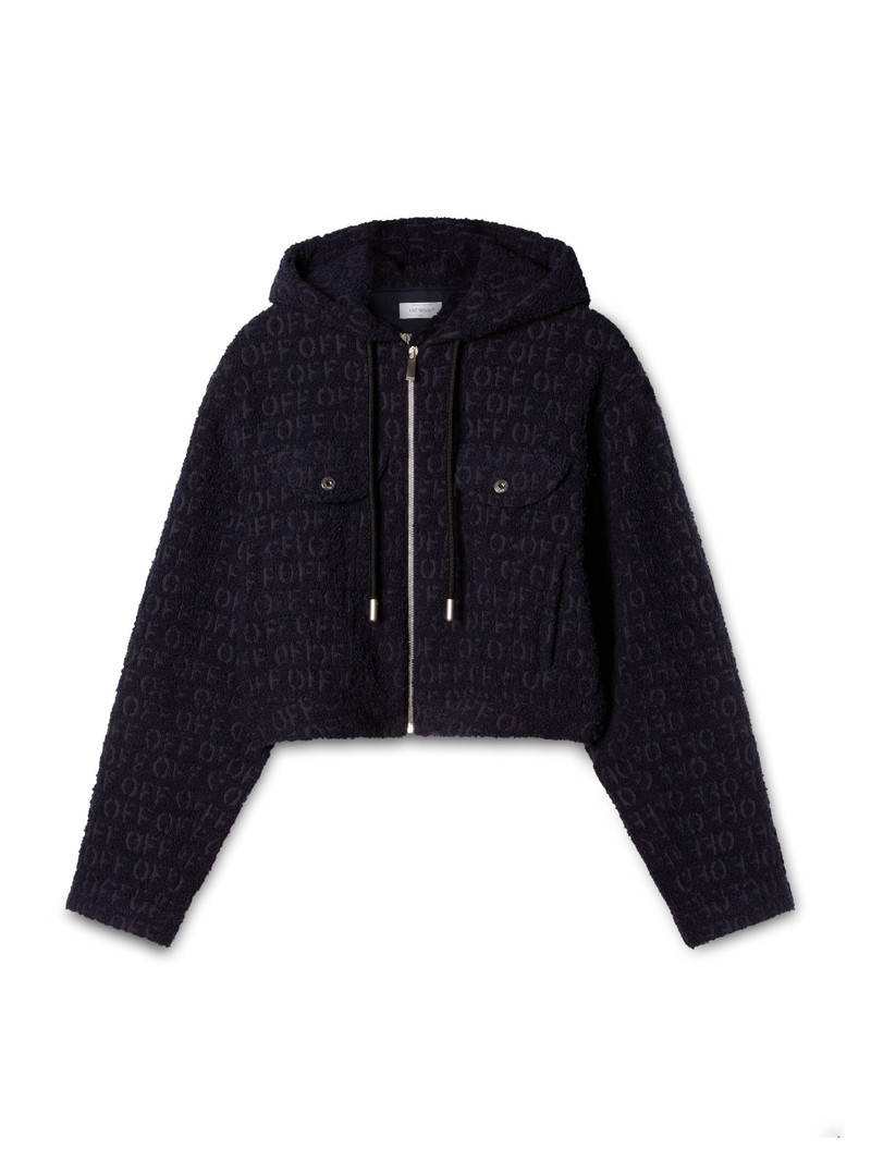 Off Ao Bouclé Hoodie Jkt Sierra Leone N 1