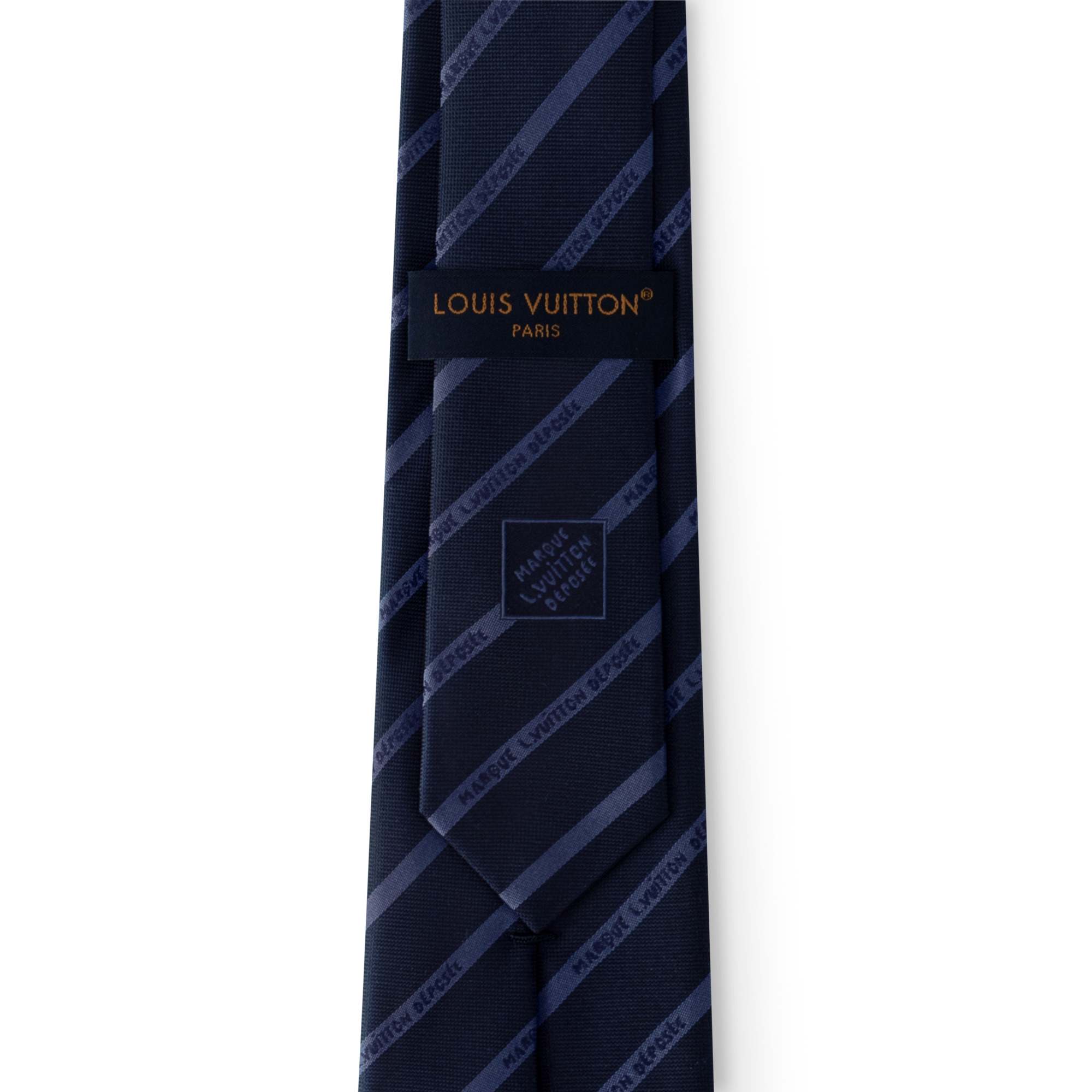 Marque L.Vuitton Deposée Stripes Tie - 3