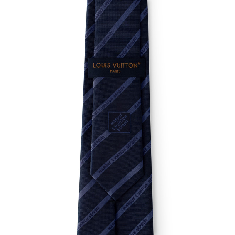 Marque L.Vuitton Deposée Stripes Tie 3