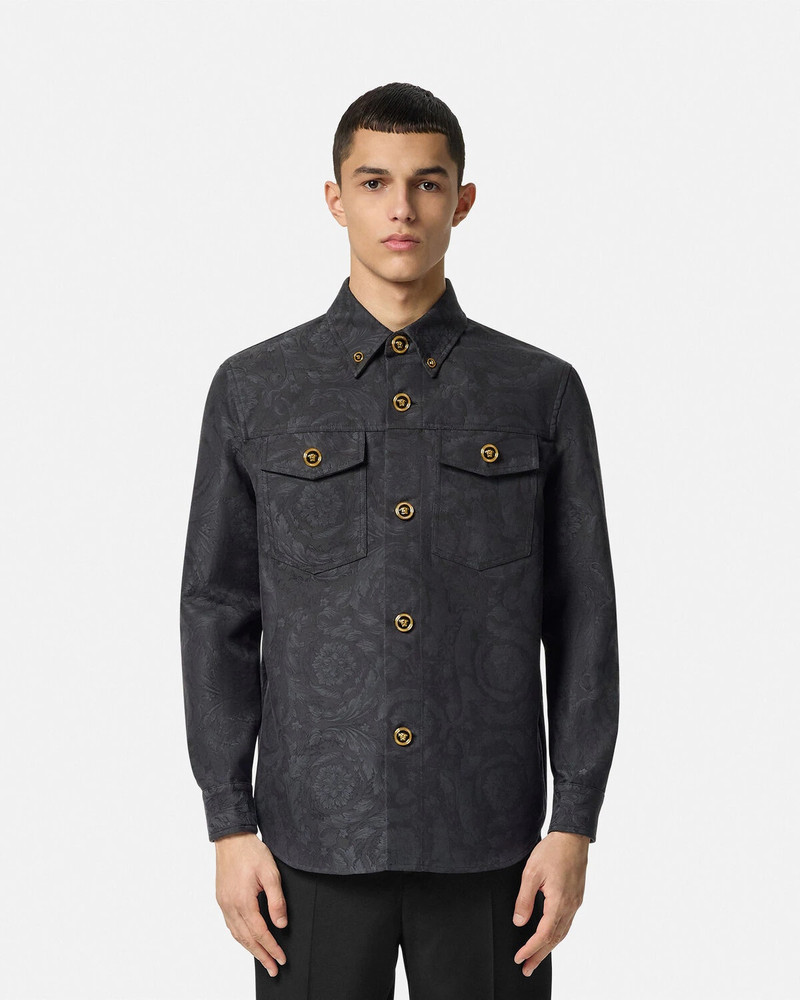 Barocco Jacquard Overshirt 4