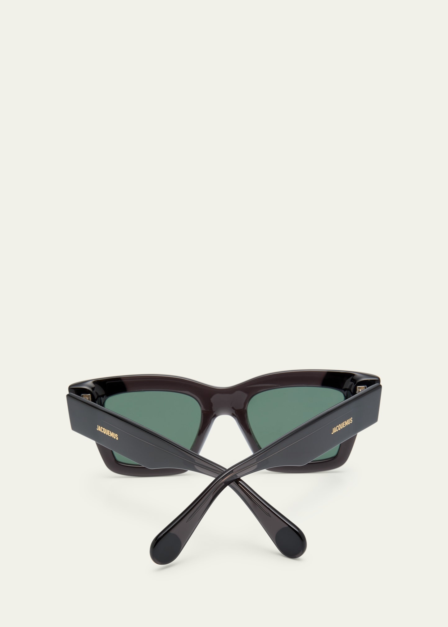 Les Lunettes Baci Square Acetate Sunglasses - 4