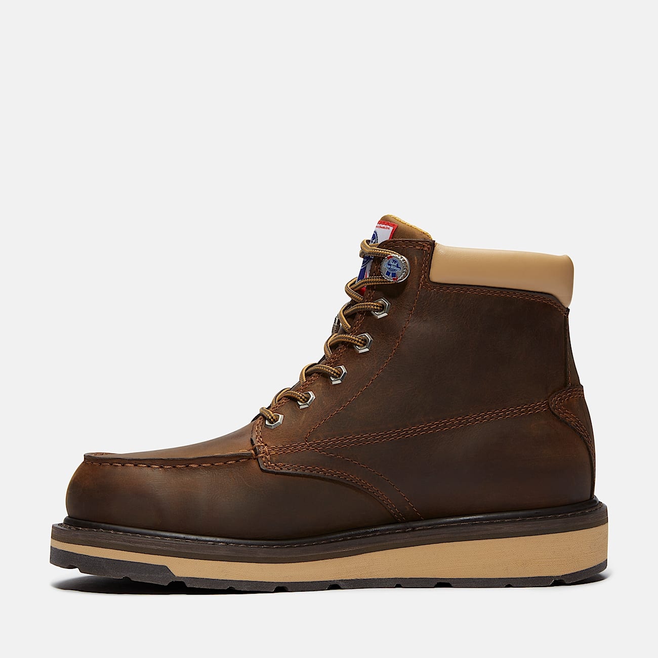Men's Timberland PRO® and Pabst Blue Ribbon Gridworks 6" Soft Toe Waterproof Work Boot - 9