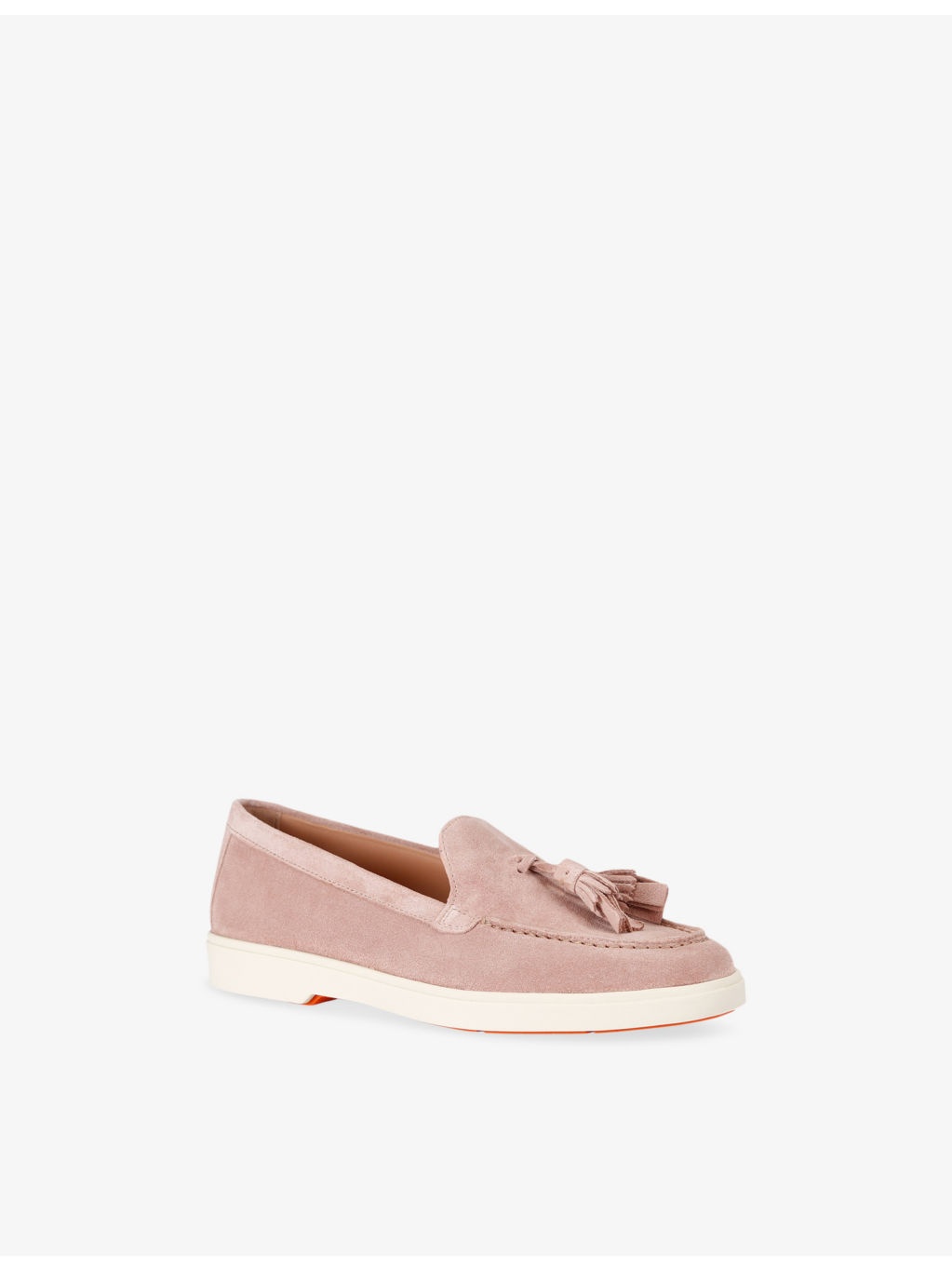 Feudal Tassel-Trim Suede Loafers - 3