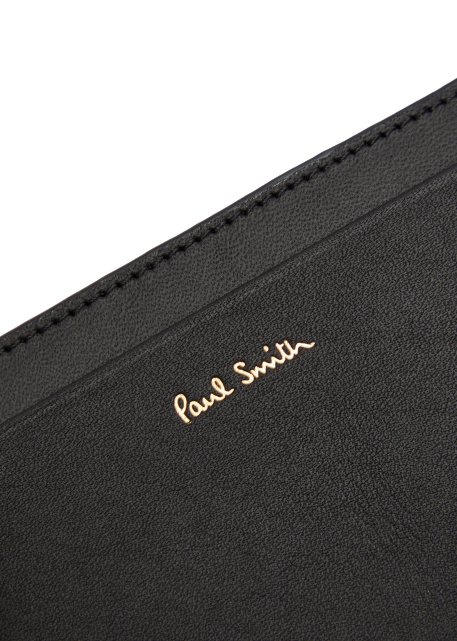 Paul Smith Signature Striped Leather Card Holder - 3