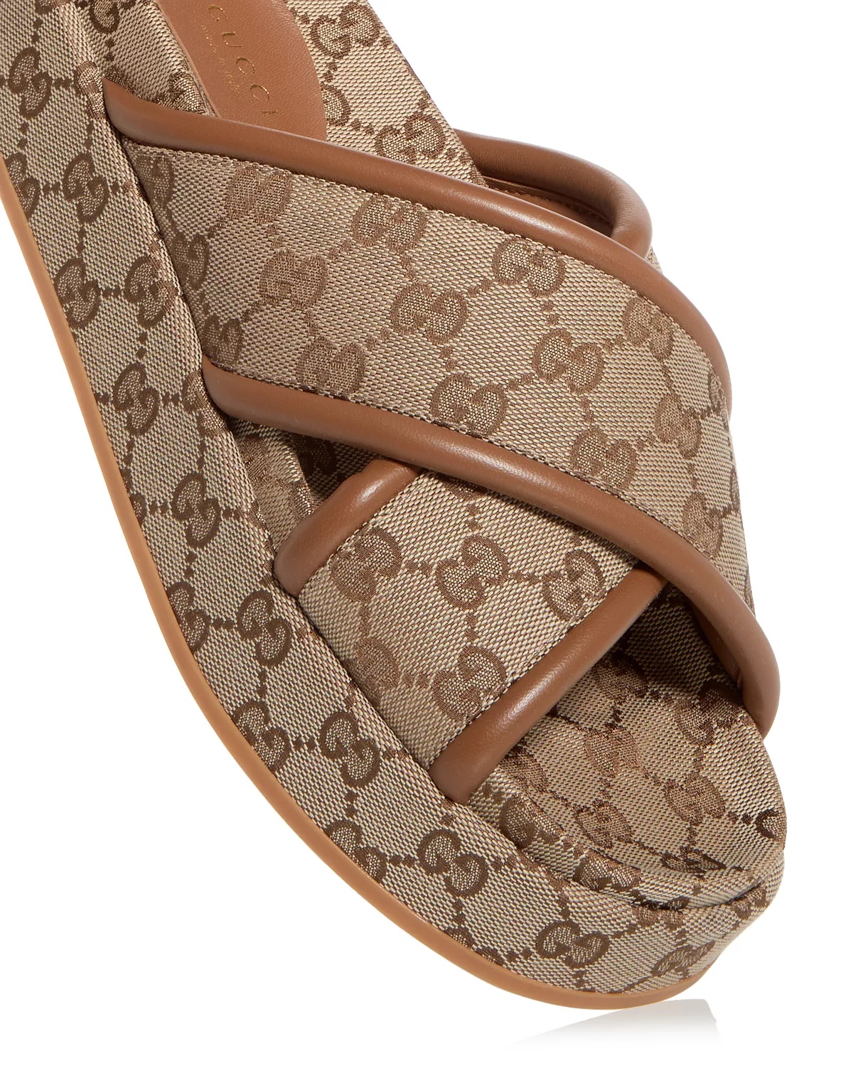 Women's GG Platform Slide Sandals - 5