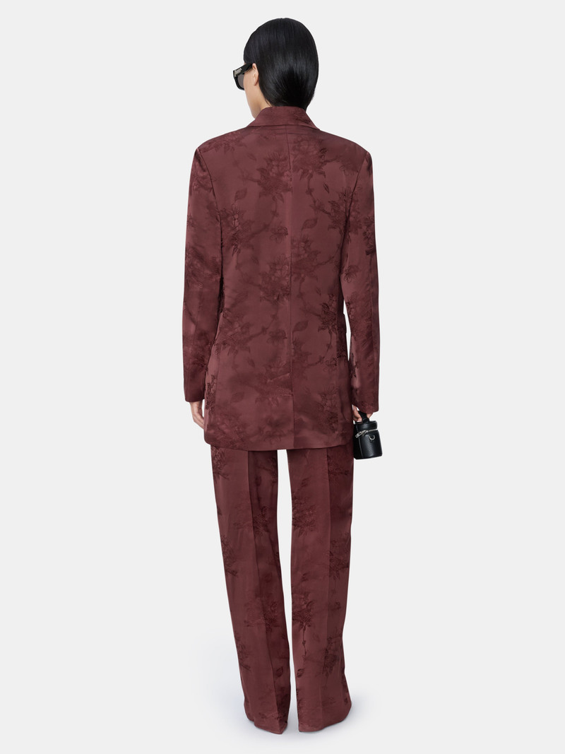WOMEN'S FLORAL DOUBLE-BREASTED BLAZER 4