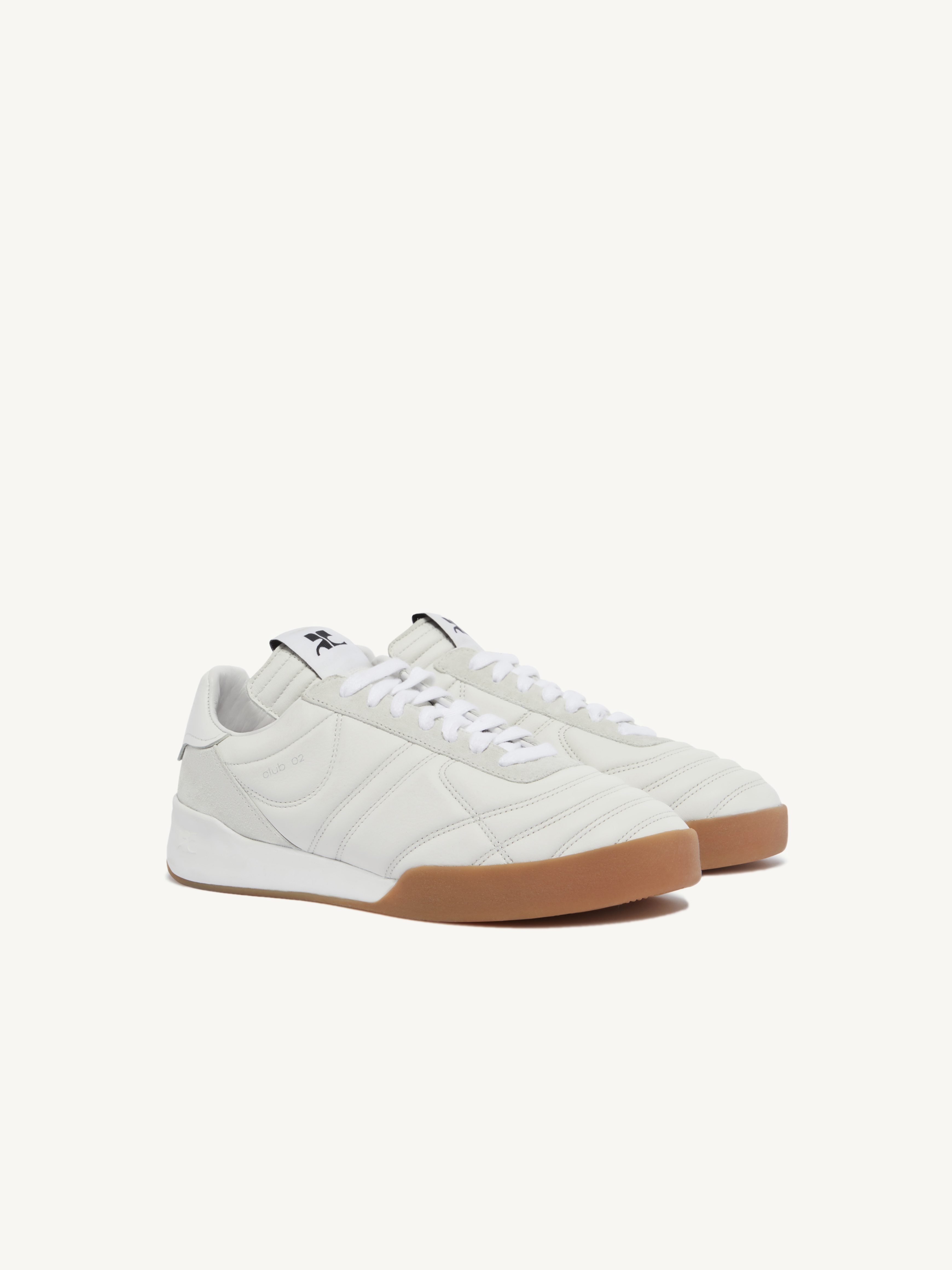 CLUB 02 LEATHER SNEAKERS - 2