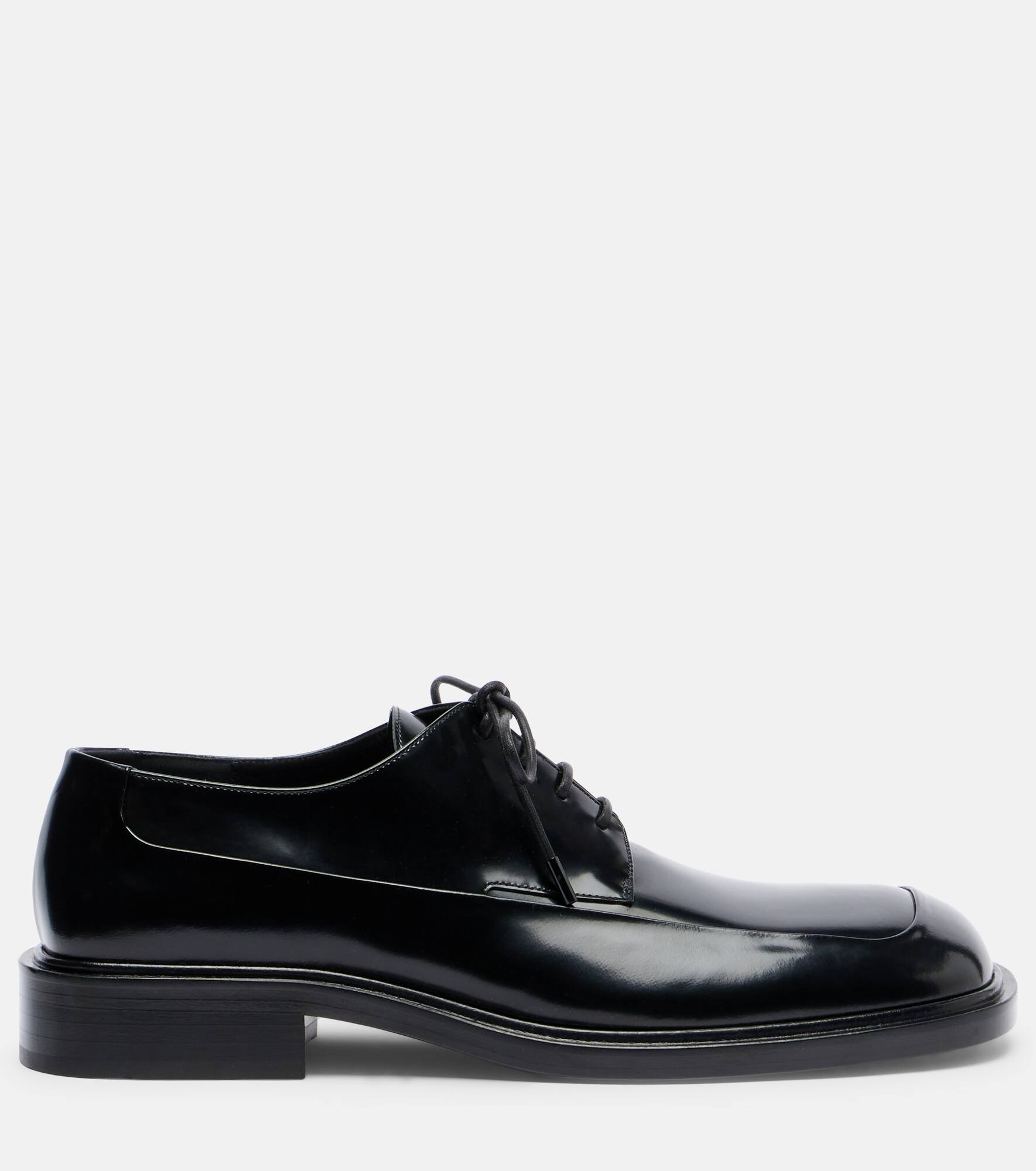 Leather brogues - 4