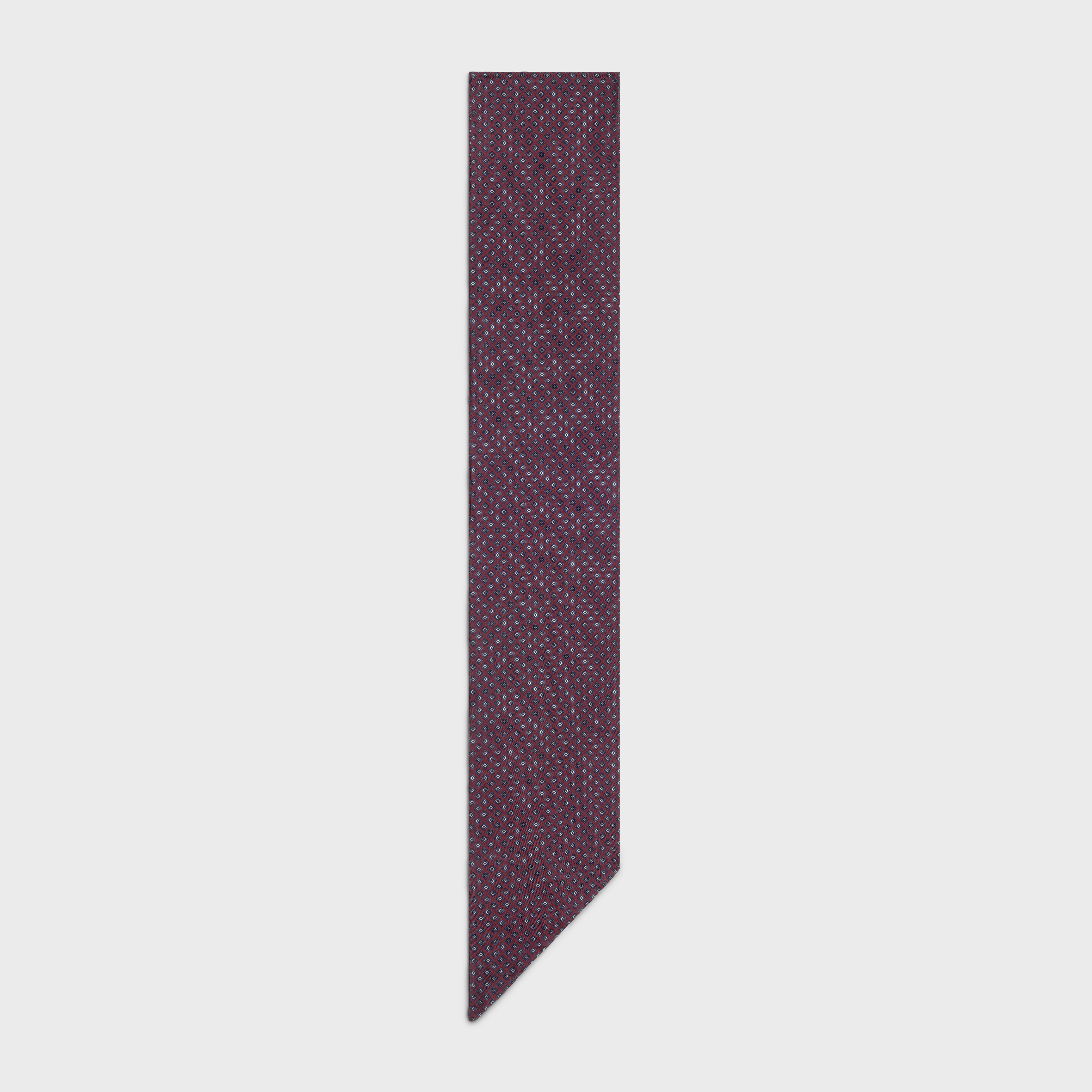 Scarf in silk twill - 1