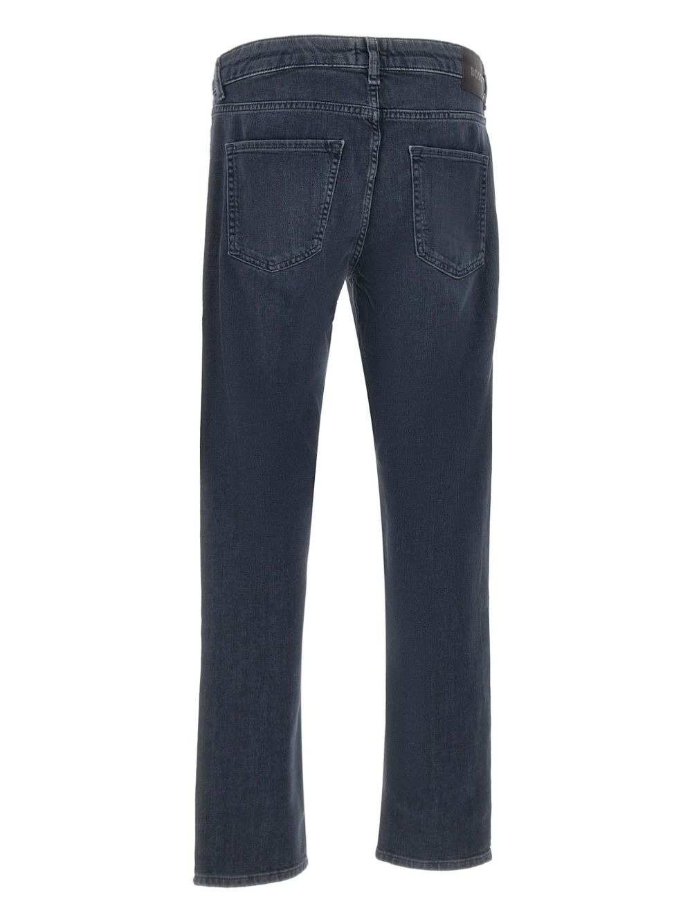 five-pocket logo-patch jeans - 3