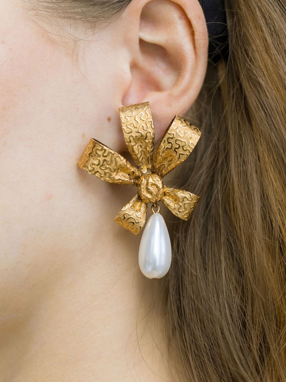 Holi pearl drop earrings - 3