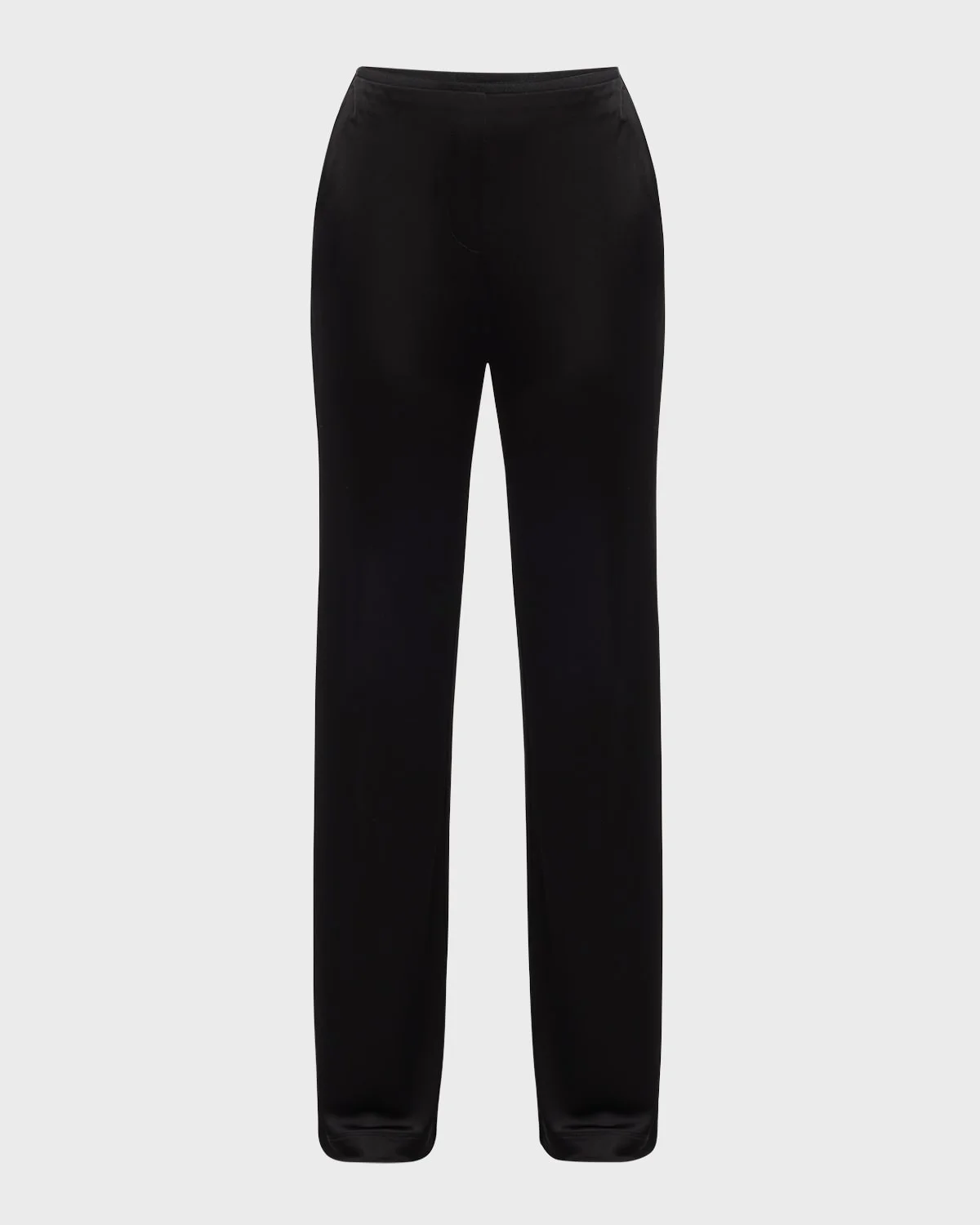 Straight-Leg Fluid Pull-On Pants - 1