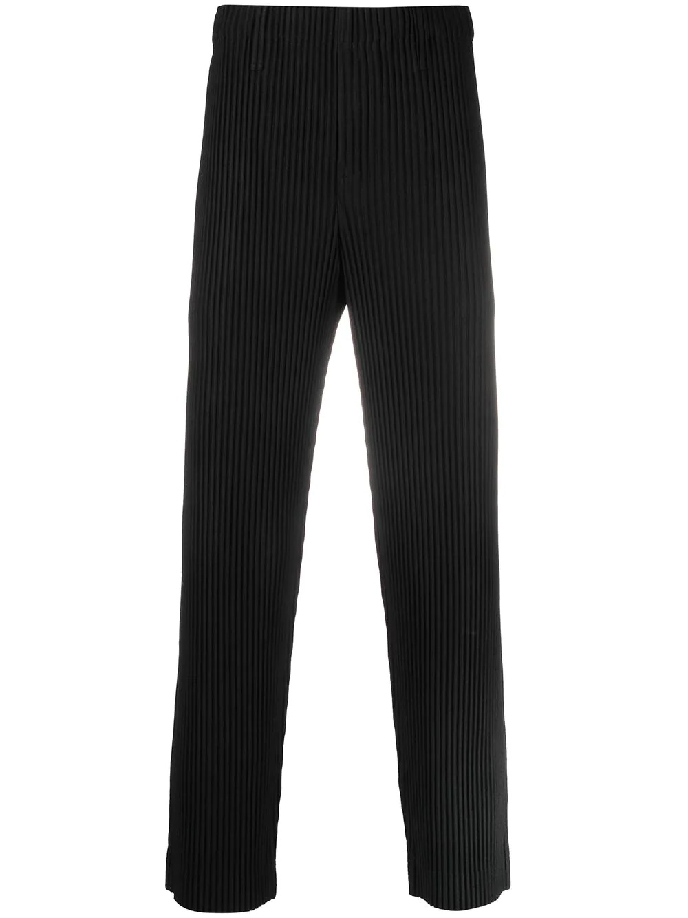 plissé cropped trousers - 1