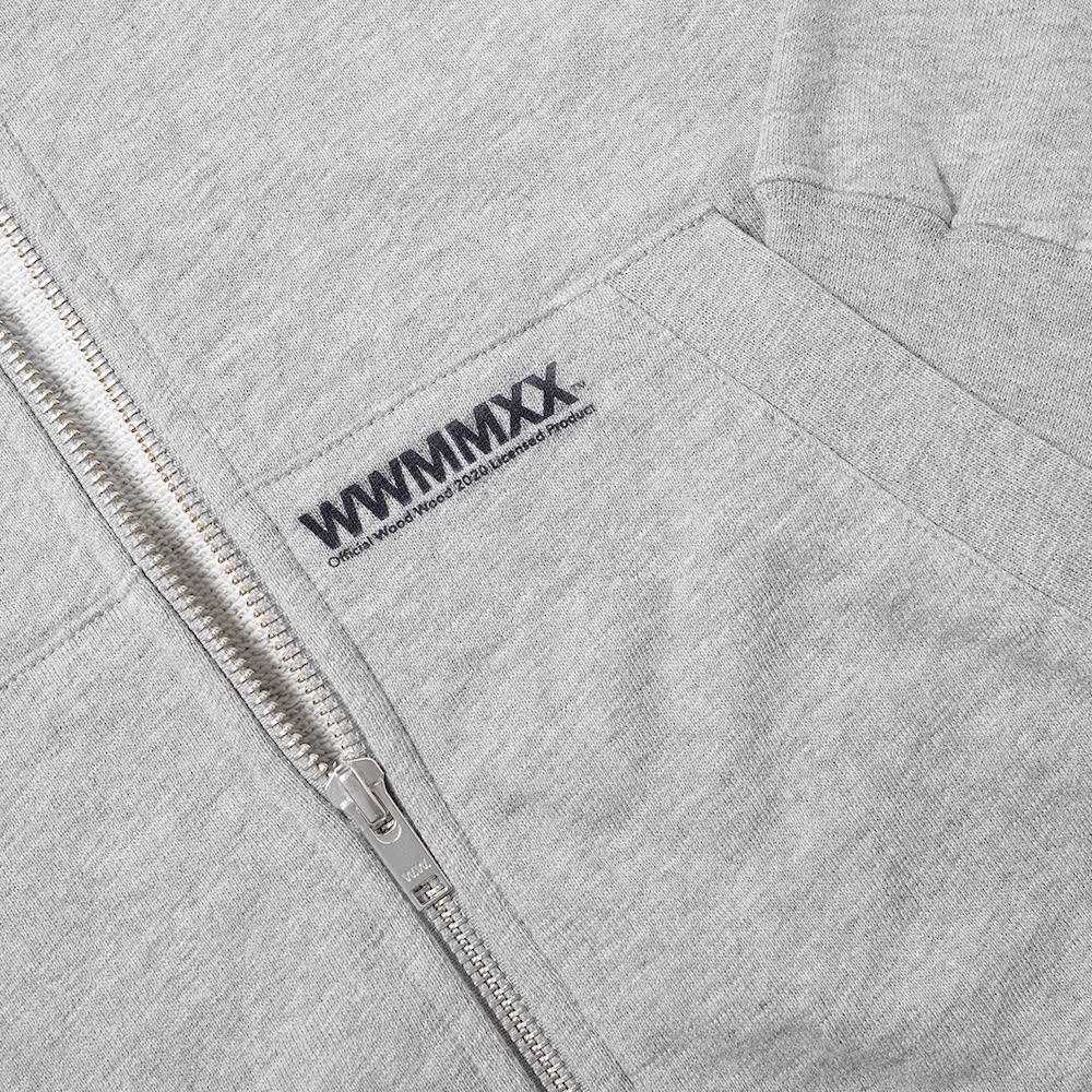 Wood Wood Danny Logo Zip Hoody - 2