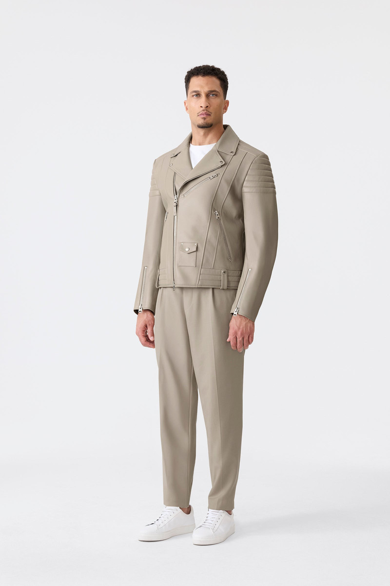 MACKAGE KENNETH Leather Biker Jacket outlook