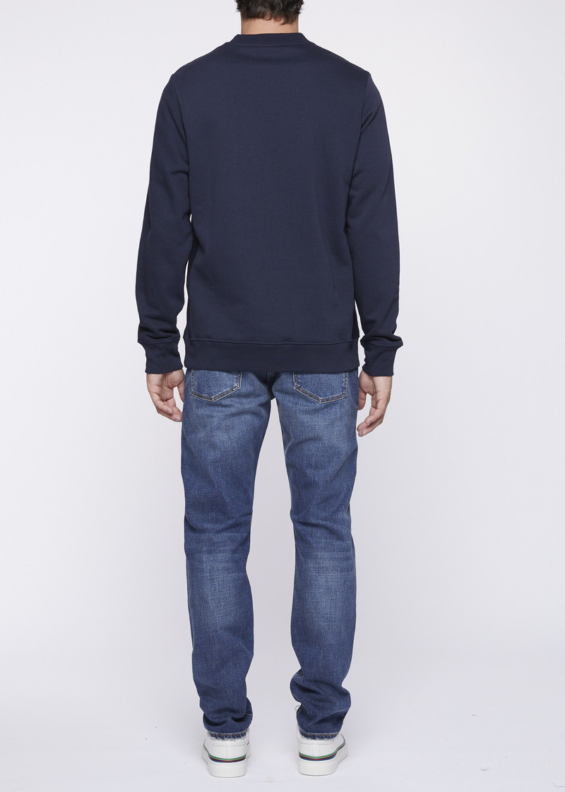 Regular-Fit Navy Zebra Sweatshirt 11