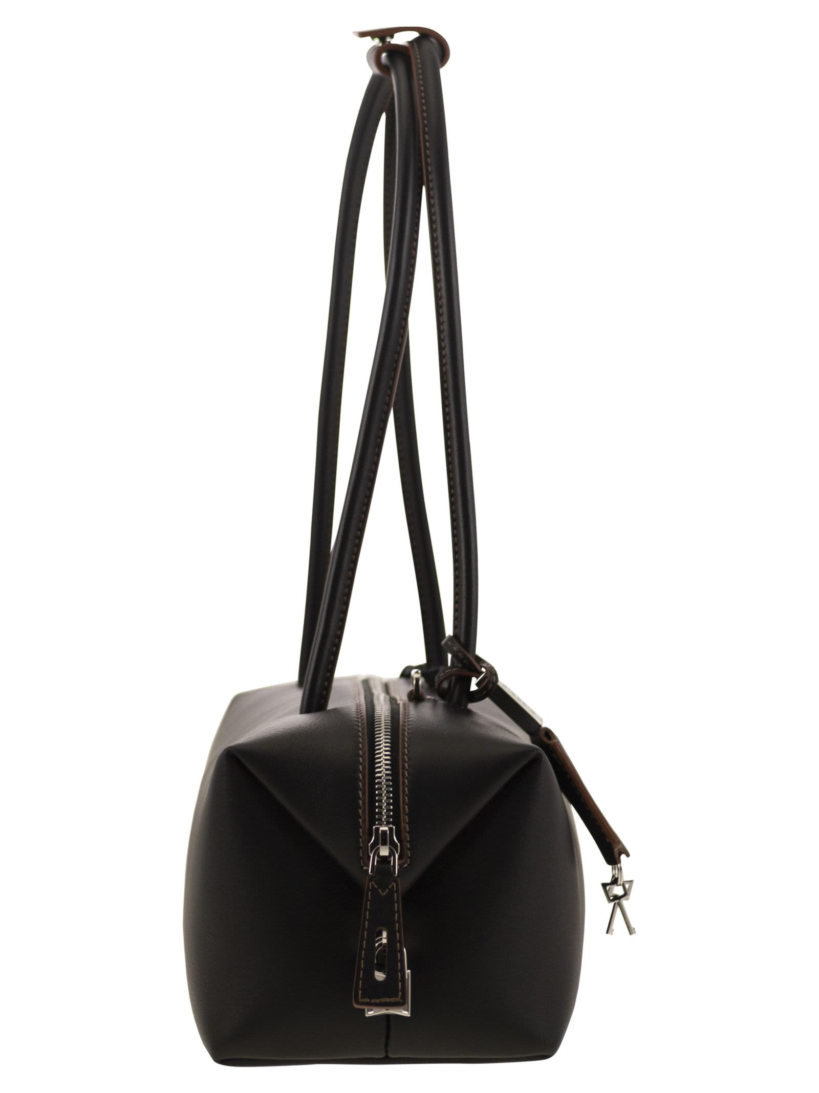 Maxmara Women Holdallstring - Natural Leather Satchel - 3
